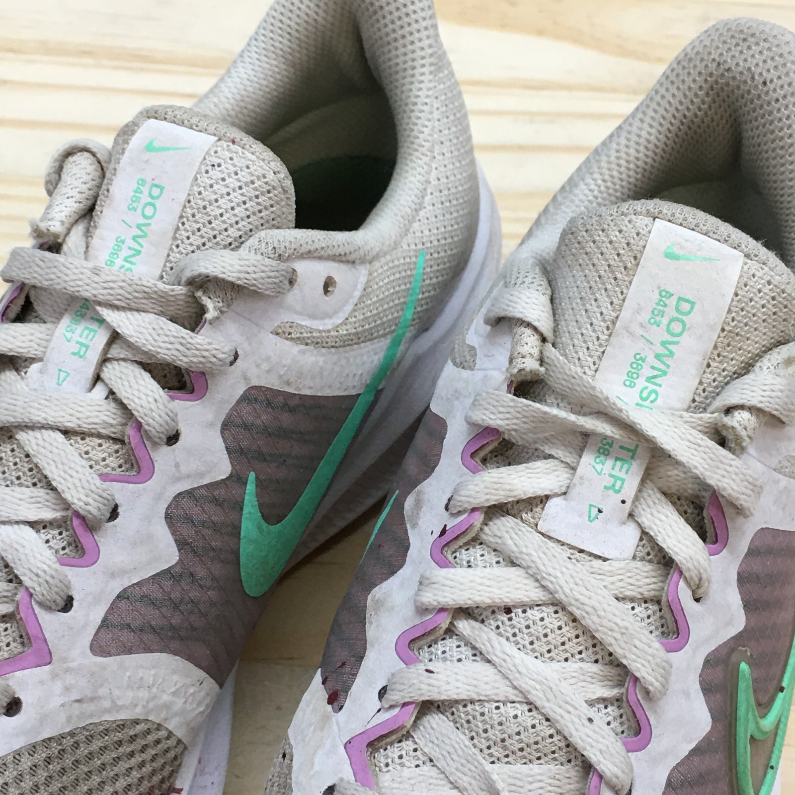 Nike Shoes Womens 7.5 Downshifter 11 Athletic Running Sneakers CW3413-101 Gray