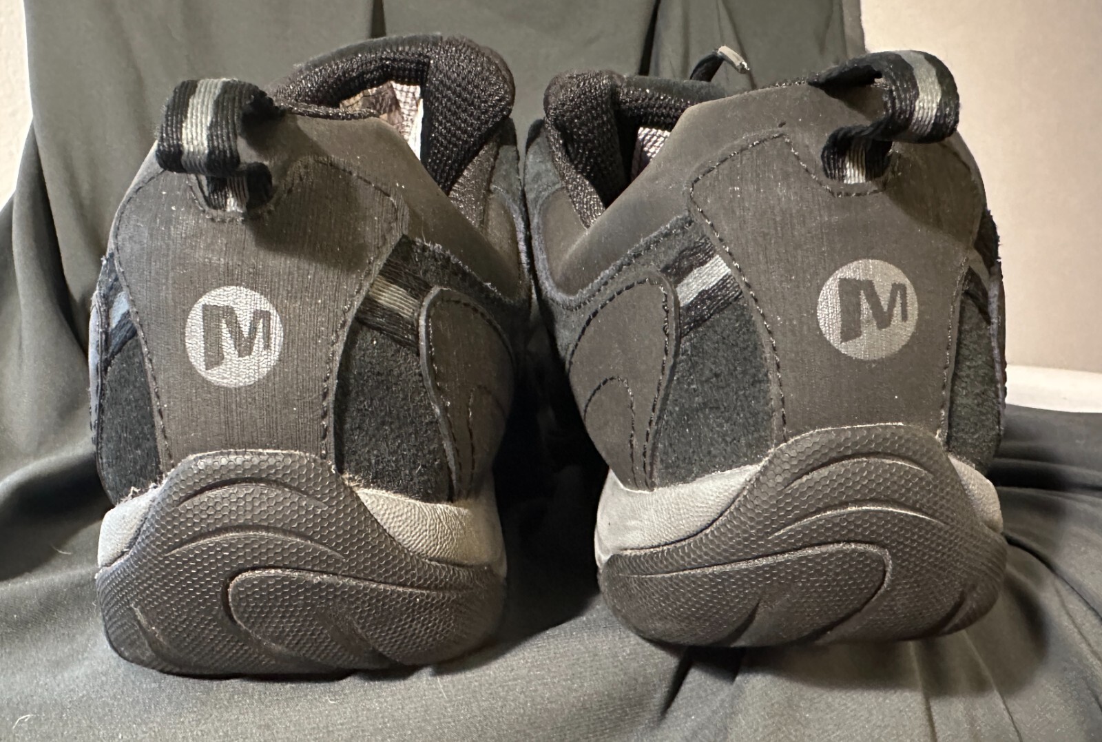 Women`s Merrell Azura Jaunt Hiking Lace Up Sneaker Black Size 11 / 42.5