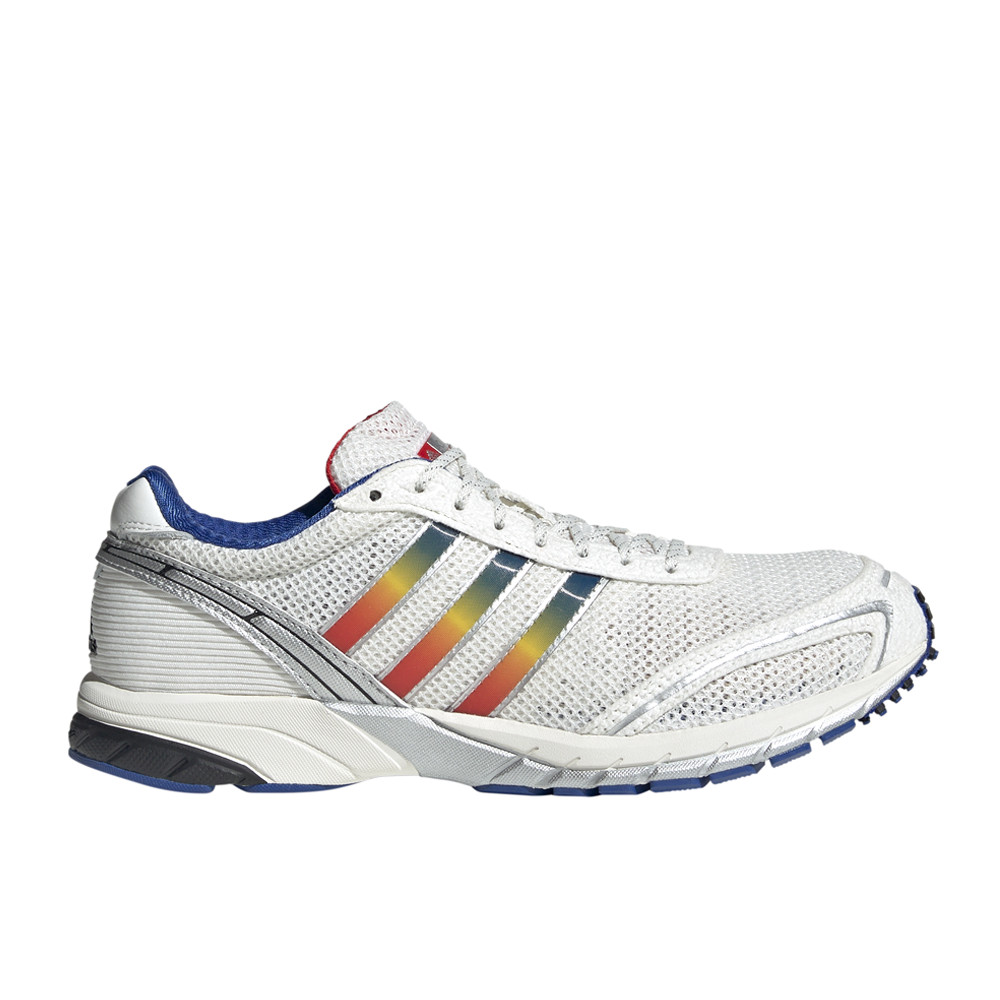 adidas Adizero Adios Og Lace Up Womens White Sneakers Casual Shoes JI2684