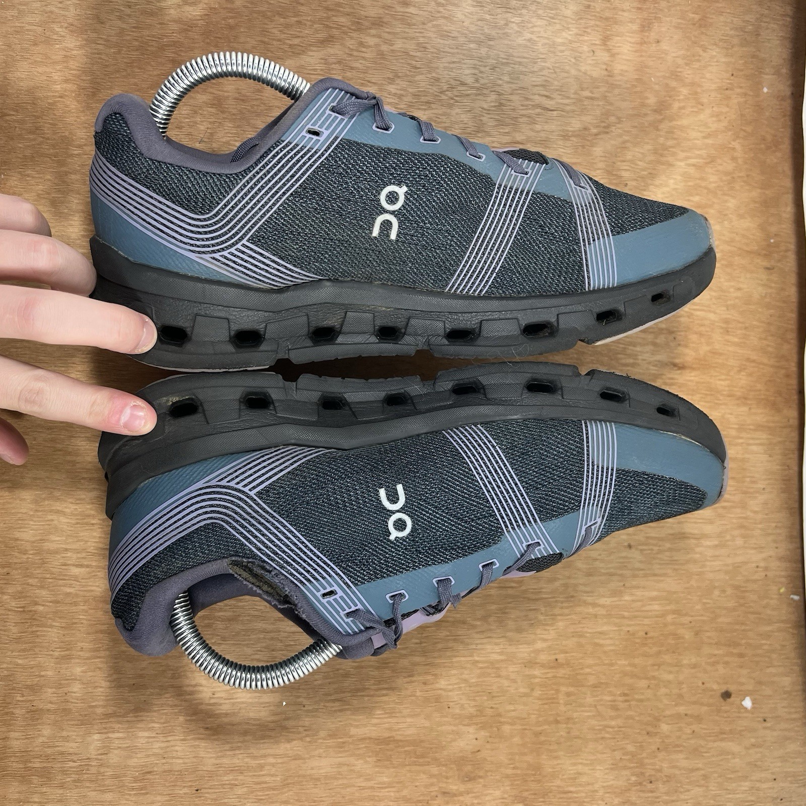 On Cloudgo Women Size 9.5 55.98087 Black Athletic Running Hiking Gym Shoes