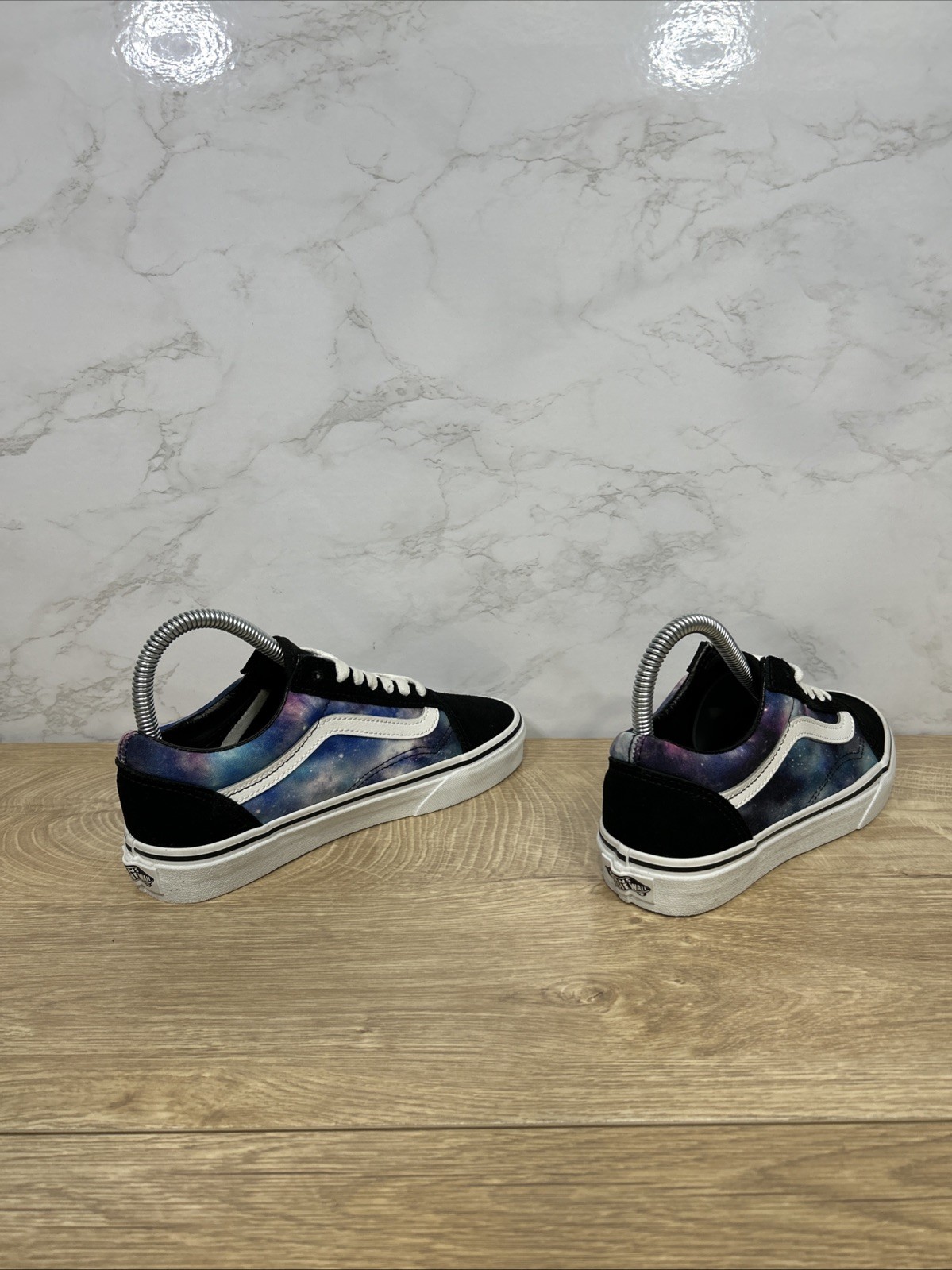 Vans Old Skool Unisex Galaxy Black Skate Women Shoes VN0A3WKTG4F Sz 5 New