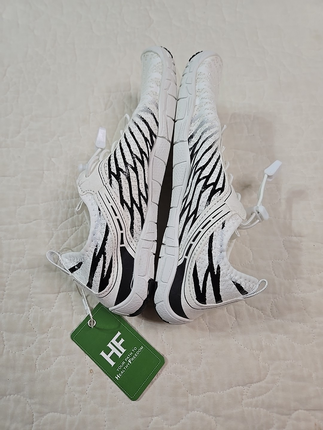 Hike Footwear Healthy Freedom Lorax Pro Barefoot Shoes White Green Size 36 NEW