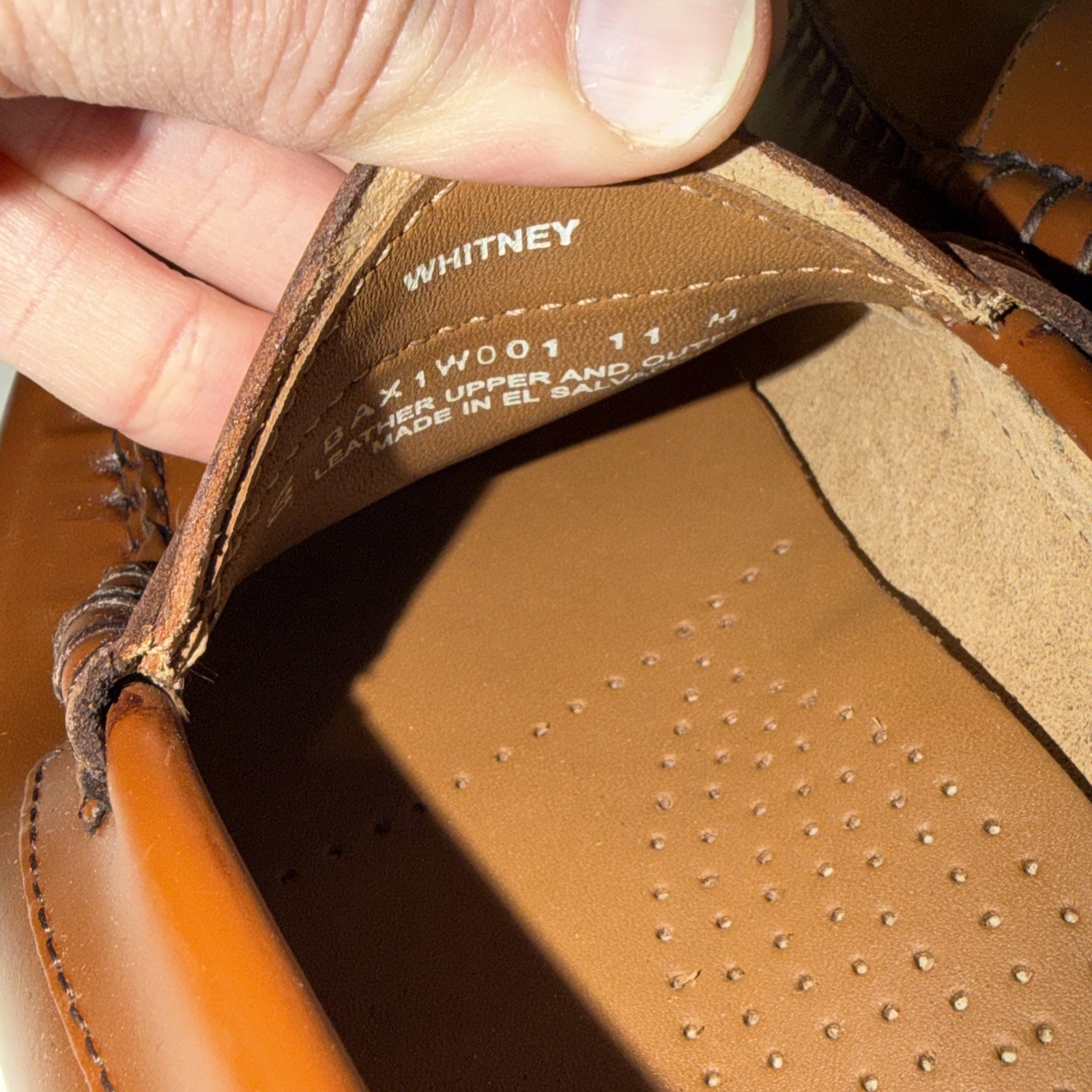 G.H. Bass Weejuns Whitney Penny Loafers Brown Mahogany Size 11M New No Box