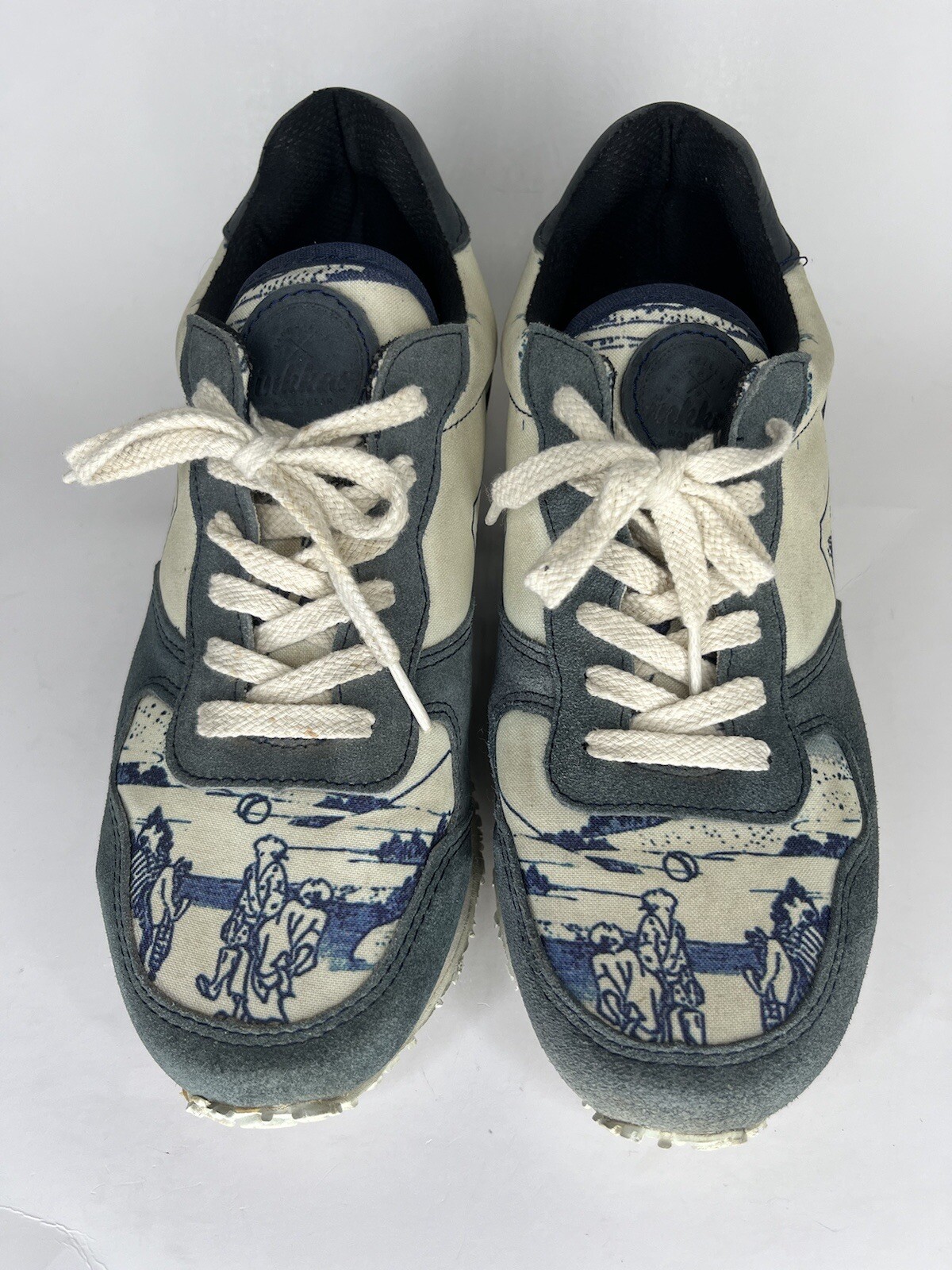 Inkkas Shoes Sneakers Women Size 9 Leather/polyester Lace Up Casual Athletic