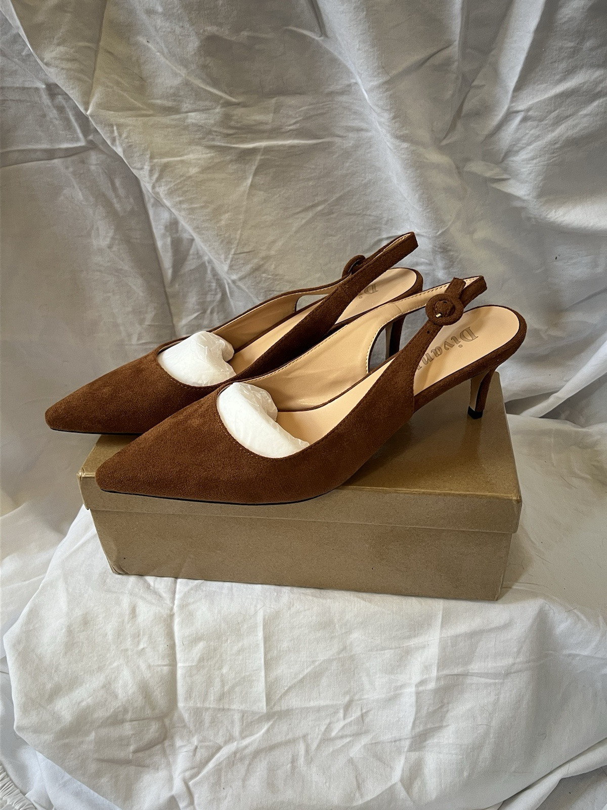 Divanne High Heels Brown