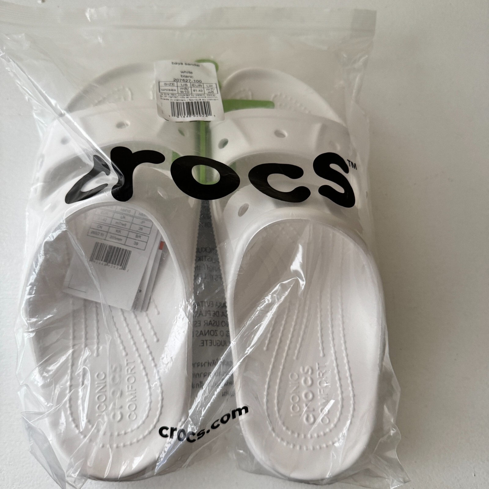 Crocs Unisex Baya Sandal – Sandals men 8 – Sandals women 10