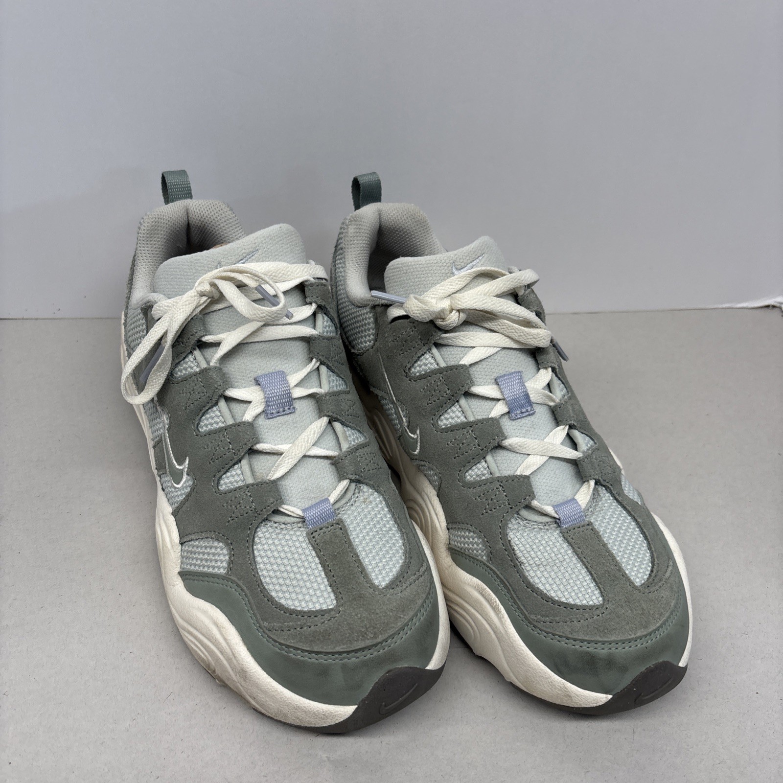 Nike mens Tech Hera Size 10 Mica Green (DR9761-001).
