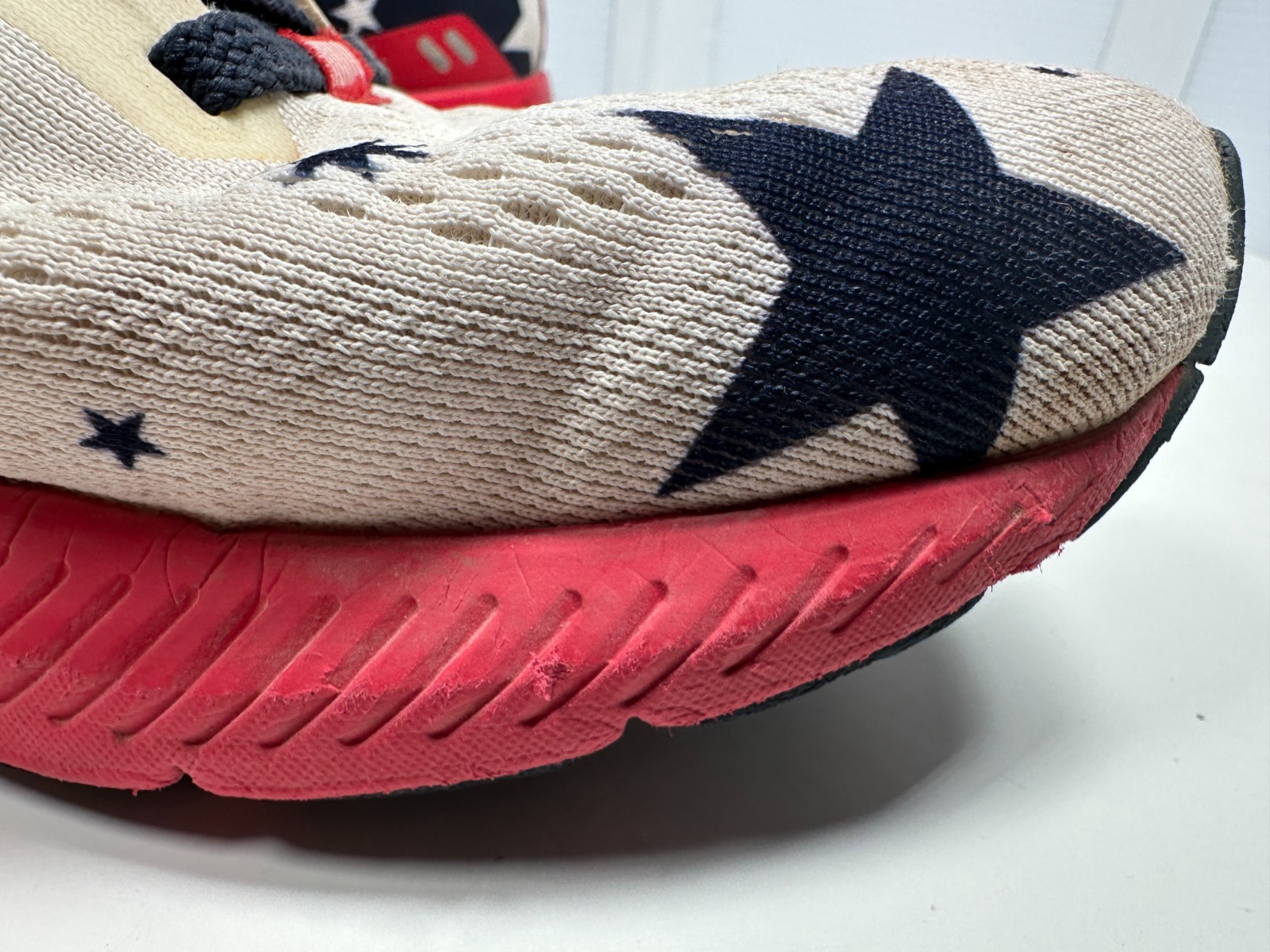 Brooks Launch 8 USA Stars Patriotic 4th Of July Sneakers Shoes Womens Sz 9.5 M