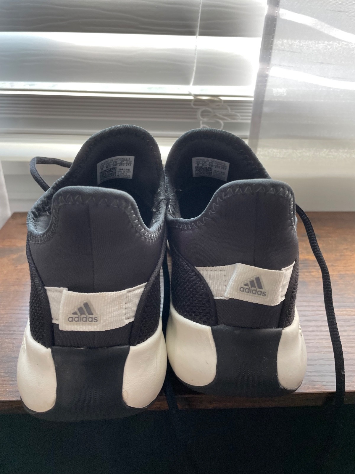 Adidas Cloudfoam Pure Plus Women’s Size 8 Lifestyle Sneakers Black