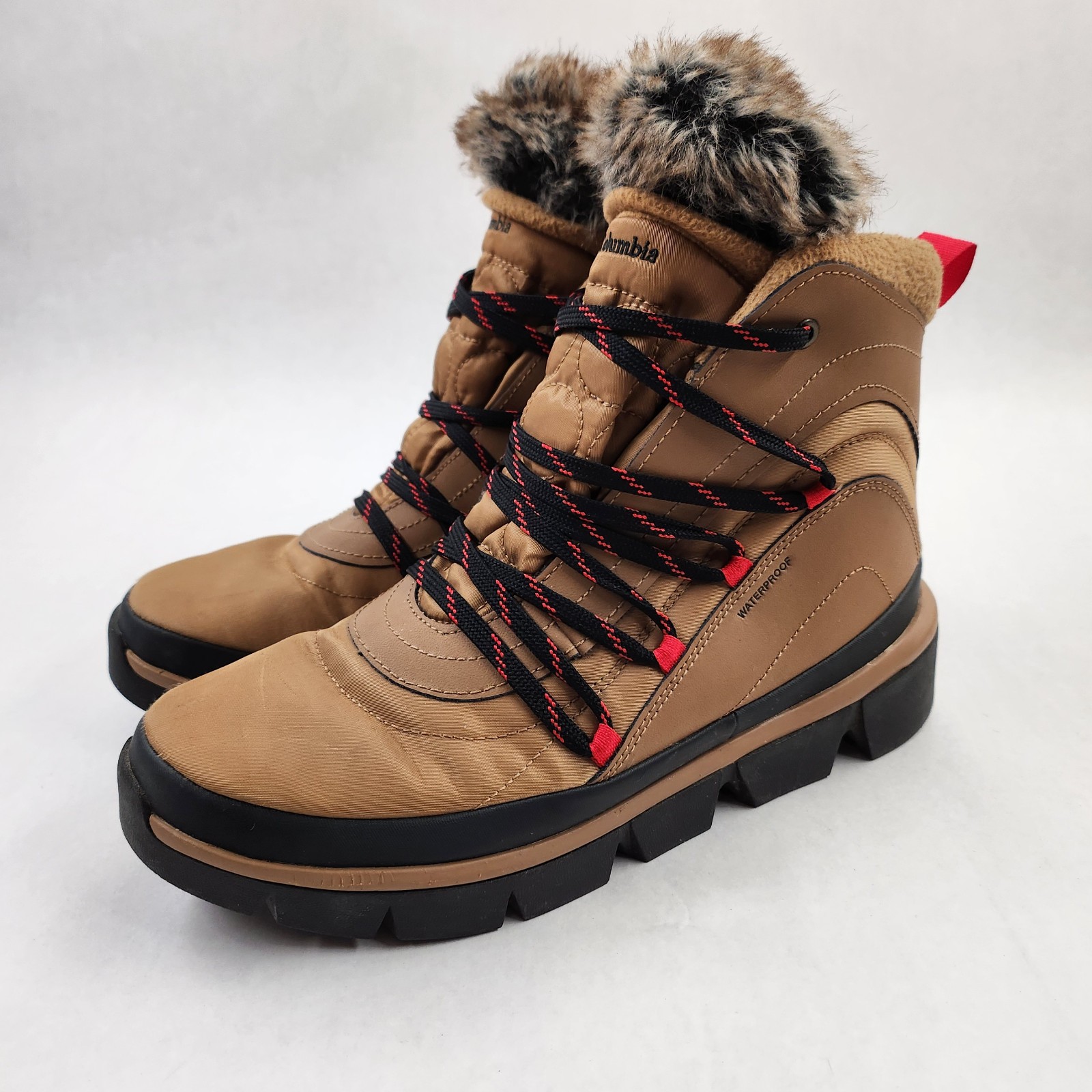 Columbia Women’s Keetley Shorty Snow Boot size 9 Women Damaged See Photos/Desc