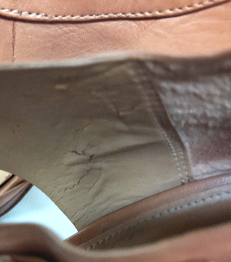 $188 COACH 7 B Pumps Wexwood Leather/Mat Calf Ankle Strap D-Orsay Stiletto
