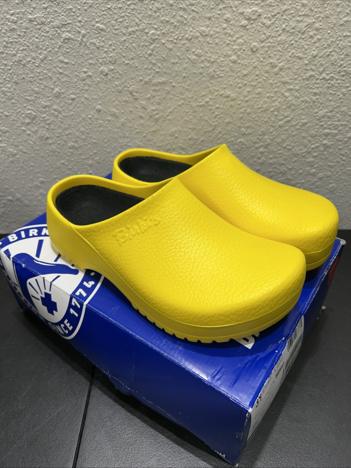 Birkenstock Super Birki Color Bright Yellow EU 39 US W8 M6