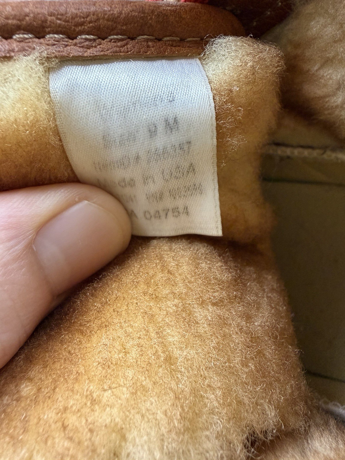 L.L.Bean Bean Boots Shearling Lined Brown Leather Duck Boots Made In Maine