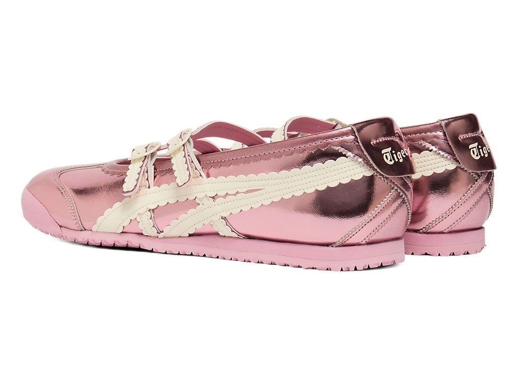 Onitsuka Tiger MEXICO 66 TGRS WOMEN 1182A708 701 CRYSTAL PINK/CREAM NEW