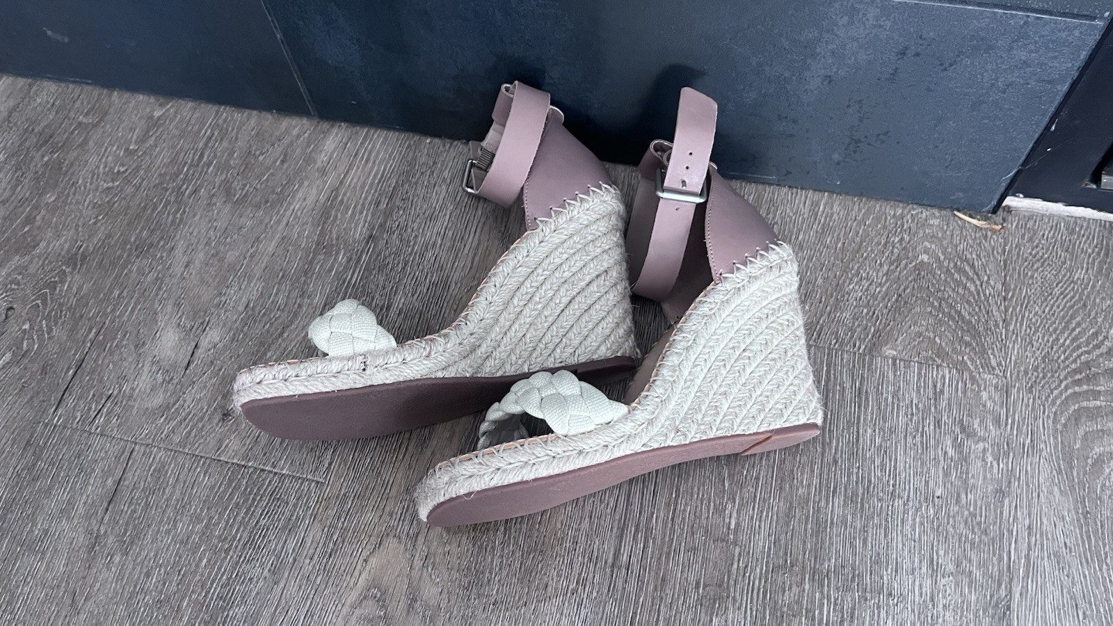 Dolce Vita Nilton Sandstone Braided Strap Espadrille Sandals Size 8