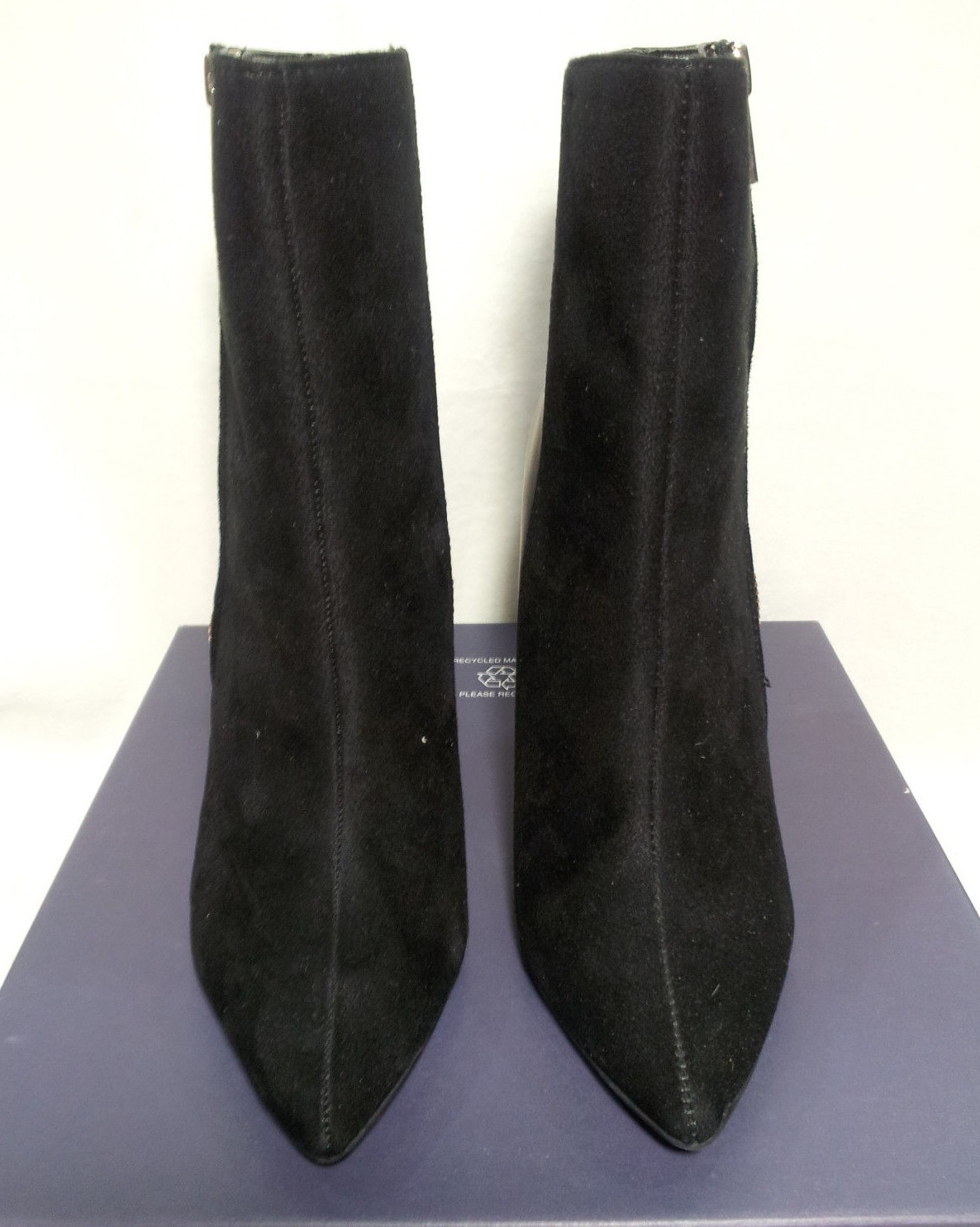 Jennifer Lopez Women’s Microfiber Black Booties – Size 6/10 NWB