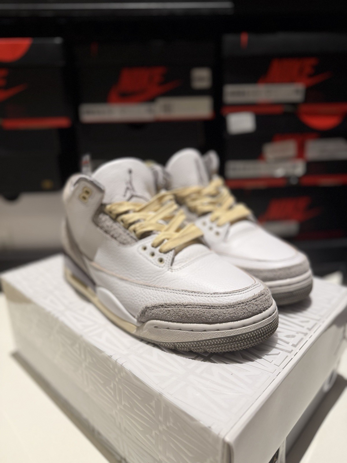 Size 9.5W/8M – Air Jordan 3 Retro SP A Ma Maniere Low Raised By Women DH3434-110