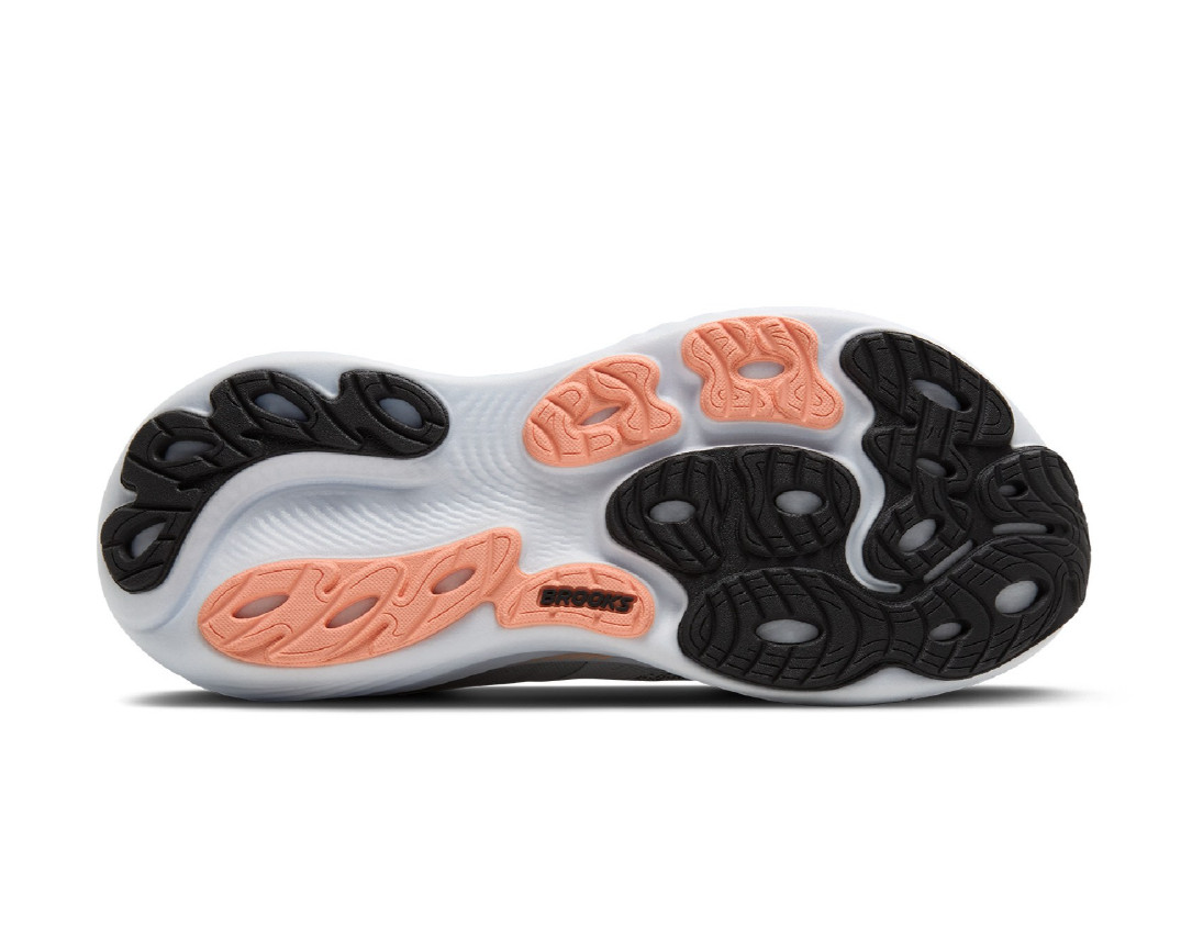 Brooks Adrenaline GTS 25 Road-Running Shoes – Women’s,Grey/Blackened Pearl/Coral