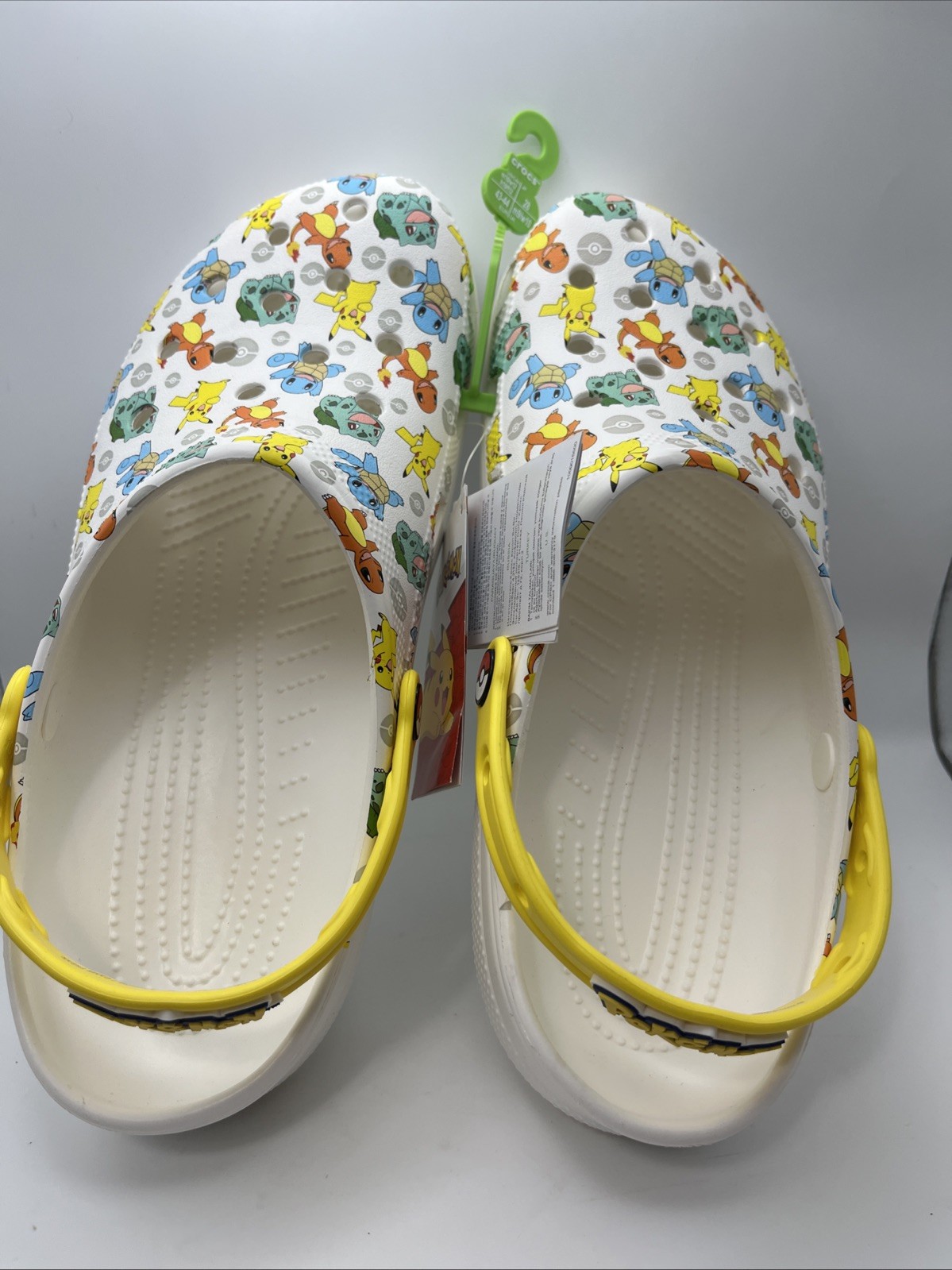 CROCS Classic Pokemon 2 Clogs in white/multi M10 W12