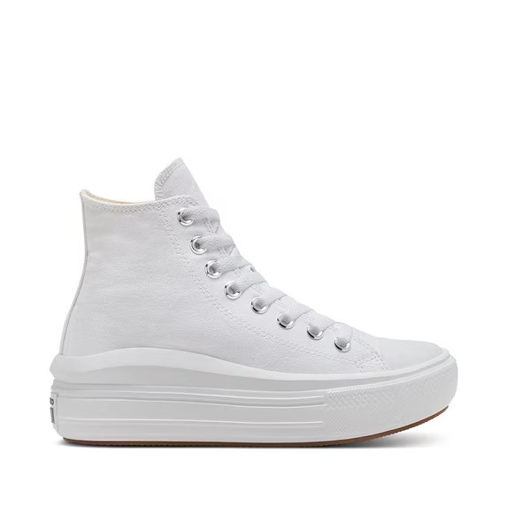 Converse CTAS Move Hi Women Size 8.5 White Black New With Box 568498C