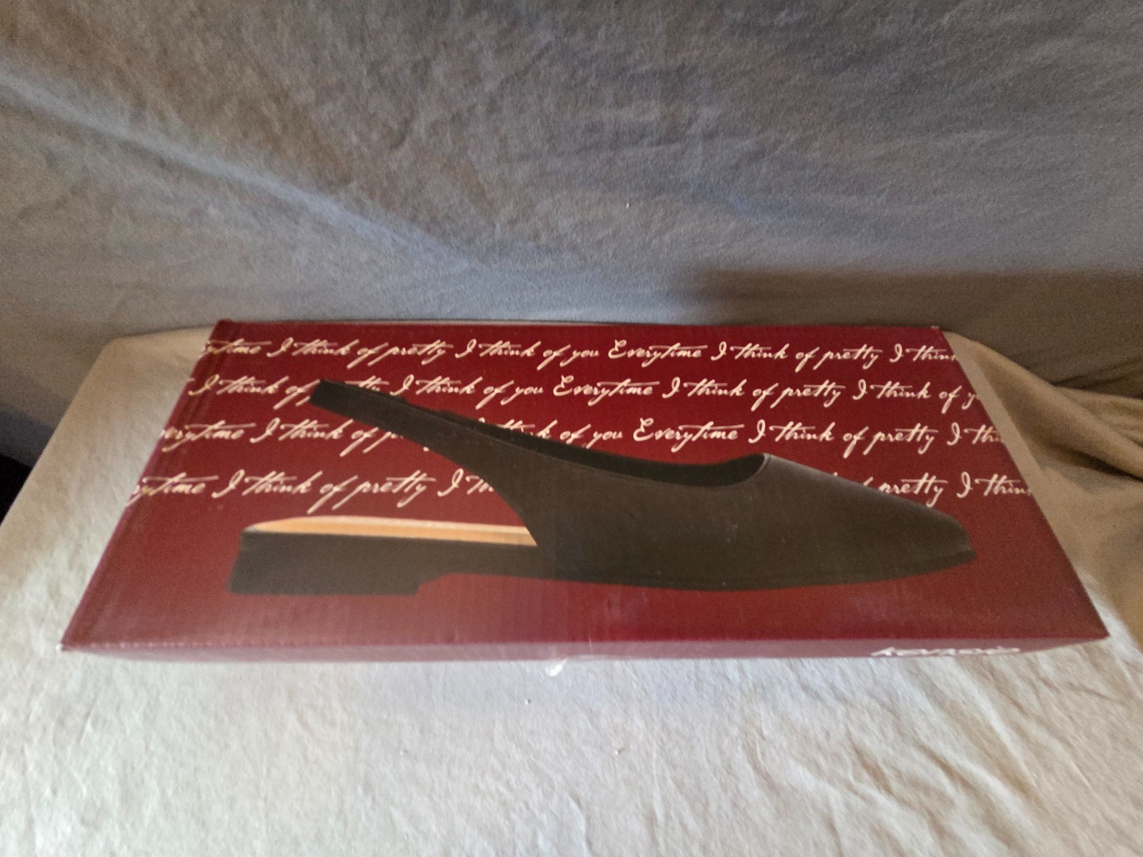 Kensie Felice Slingback Women’s Black Flats Casual Dress Shoes Size 9 w Box
