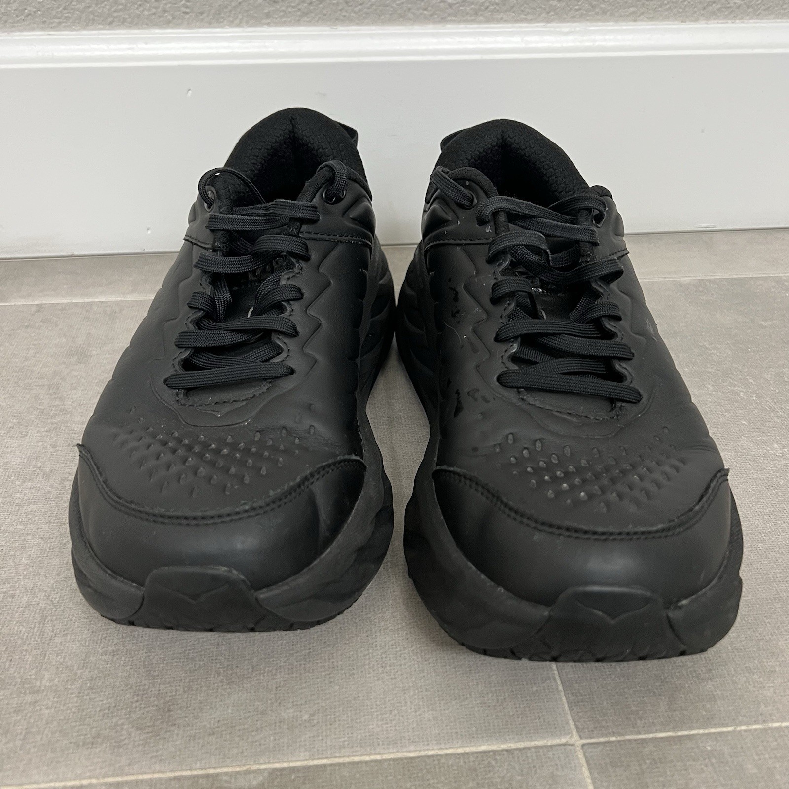 Hoka One One Bondi SR Women’s 7.5 Black Slip Resistant Work Wear Shoes