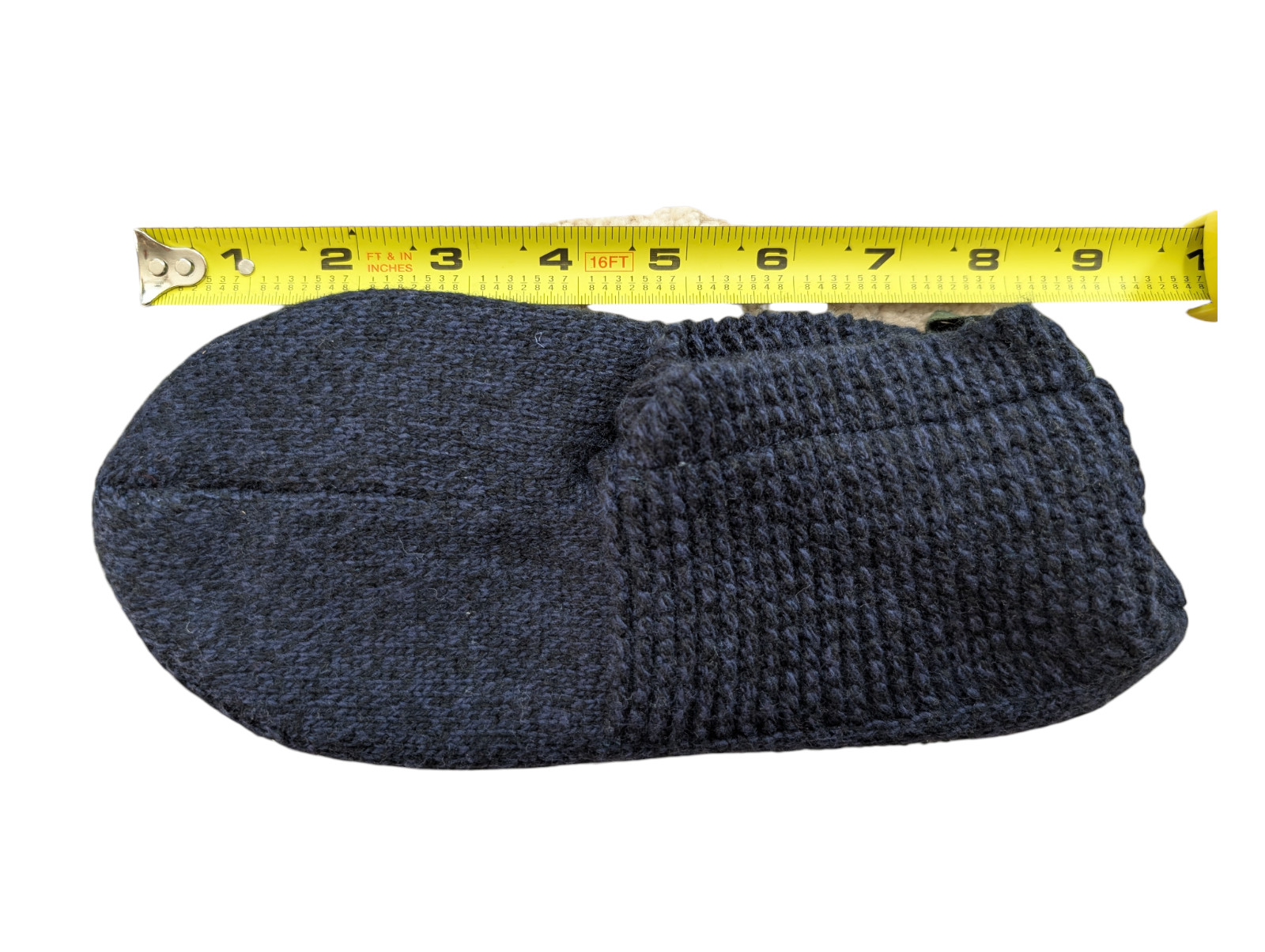 Bombas Gripper Slipper Lined Womens Small S Black Blue US W 7-8.5 Unisex Multi