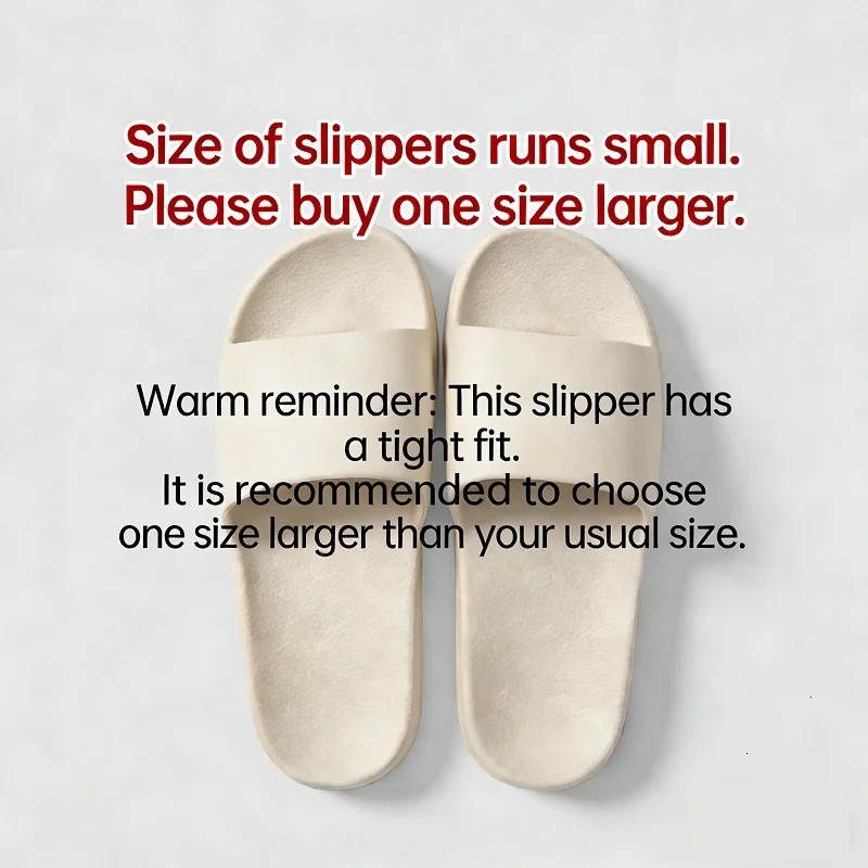 Womens Men Non-Slip Slides Shower Slippers House Sandals Bathroom Shoes Durable