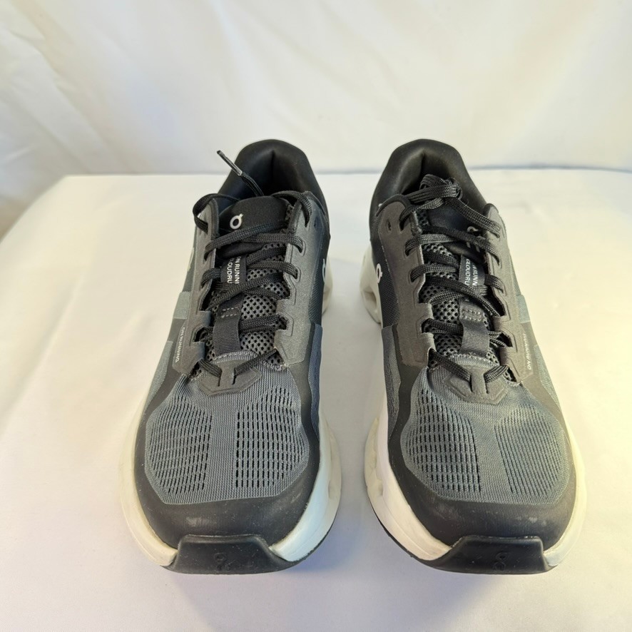 ON Women Cloudrunner 2 Size 10.5 Eclipse/Black CLEANED Running Shoes WITH BOX