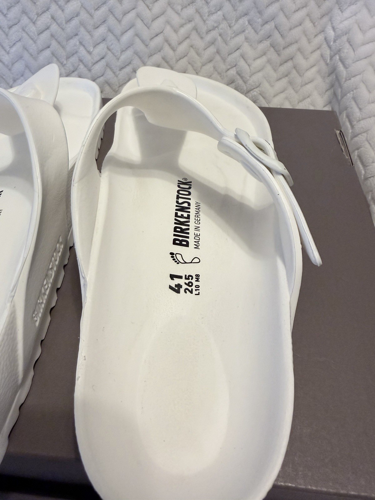 BIRKENSTOCK Gizeh EVA WATERPROOF EU 41 US 10 Regular Fit 0128221