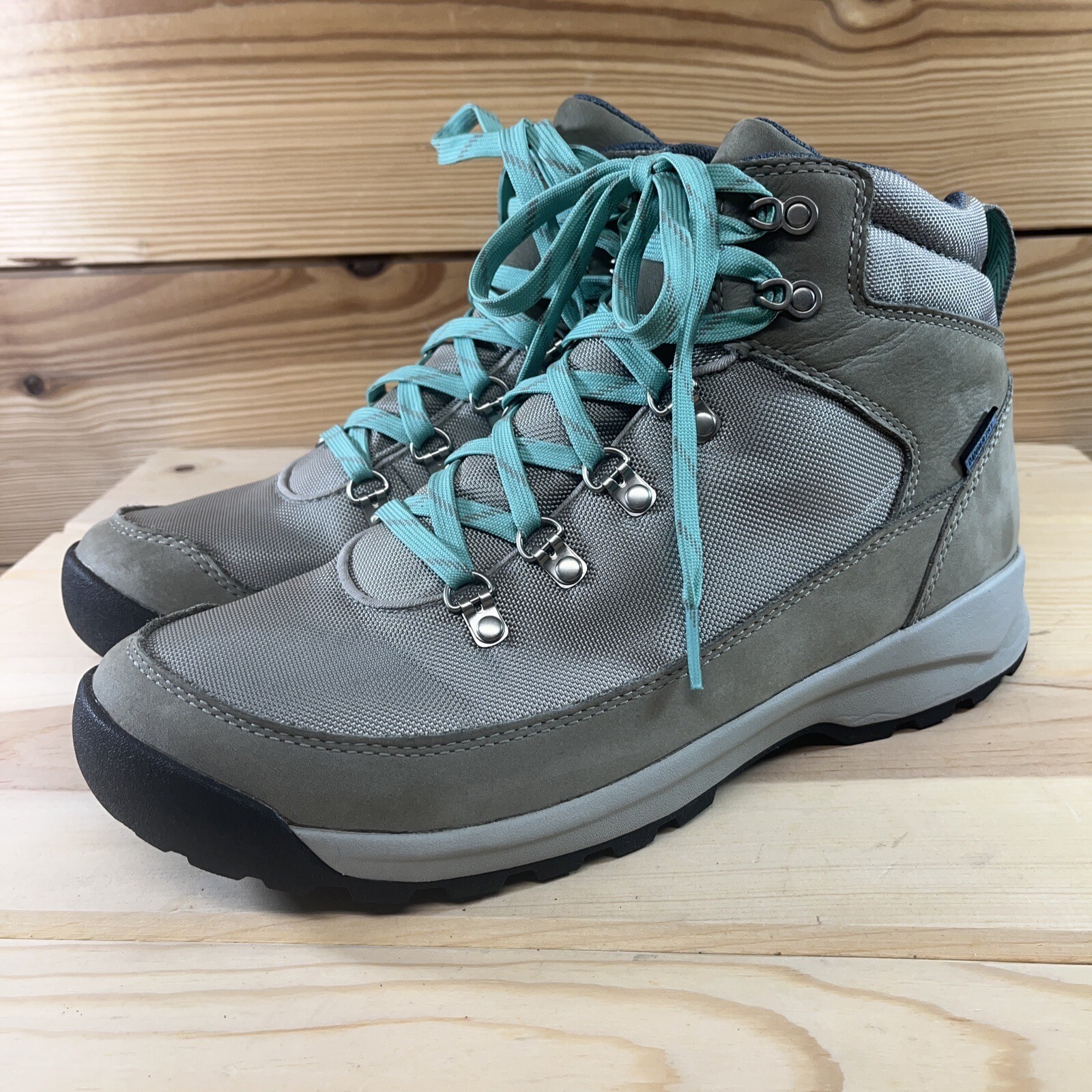 Danner Womens Hiking Boots Size 10 Adrika Hiker Rock Ridge Suede Gray Green