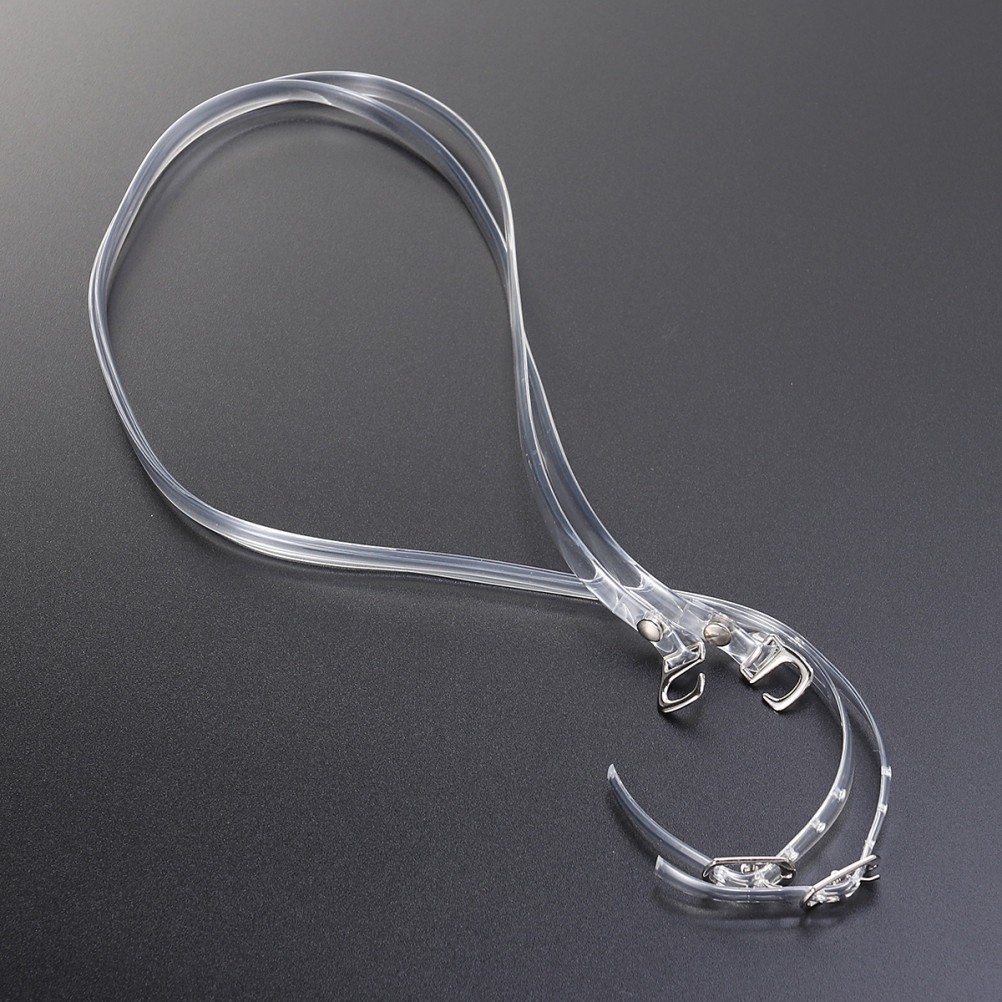 Elastic Shoe Straps for Clear Heels with Buckle