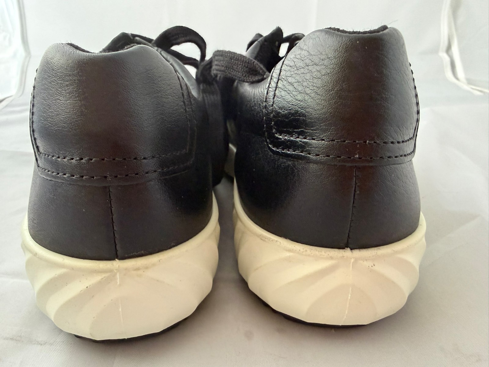 Ara Women’s Alexandria Shoe Sneaker- Black Leather, Size Women 6 NEW