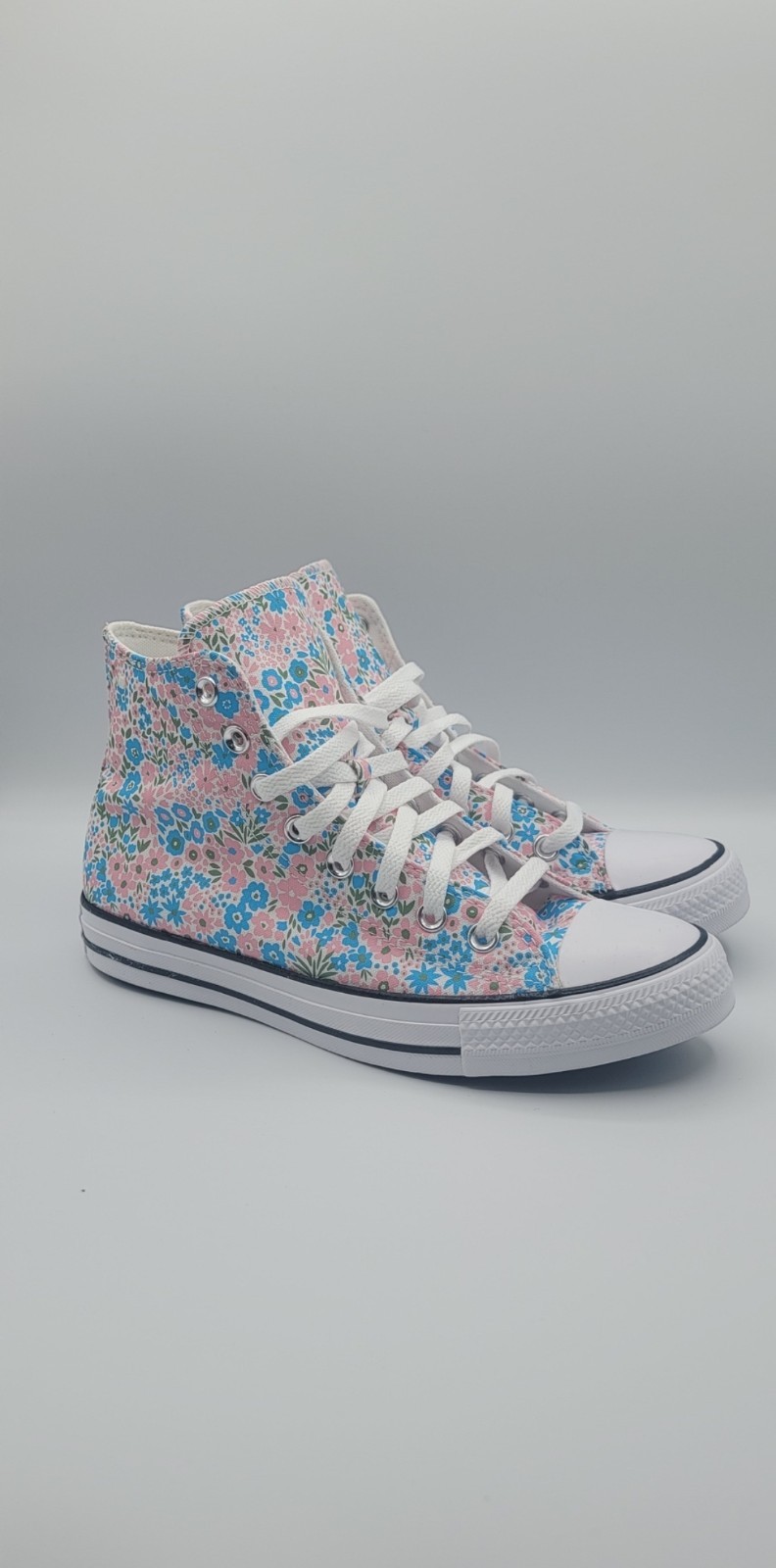 NIB Converse Chuck Taylor All Star Hi Mini Flowers A14980F Women’s 9 Men’s 7 Flo