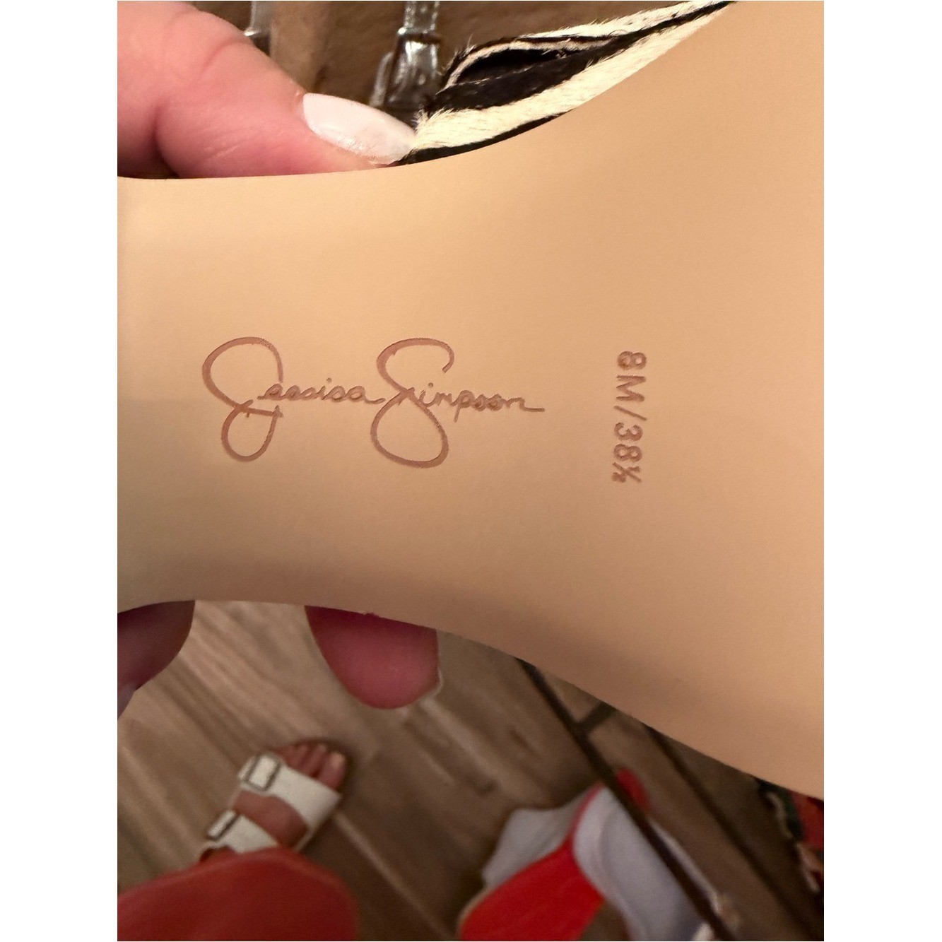 GET 3 pairs A Jessica Simpson shoes and Silver Strap-y Sandals, recovery shoes