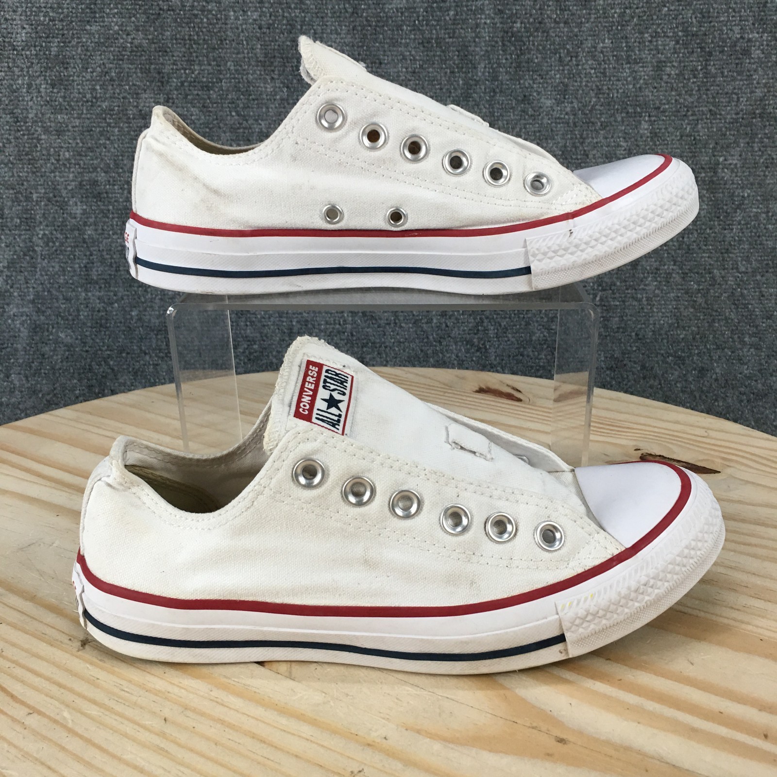 Converse Shoes Mens 5 Womens 7 Chuck Taylor All Star Low Sneakers M7652 White