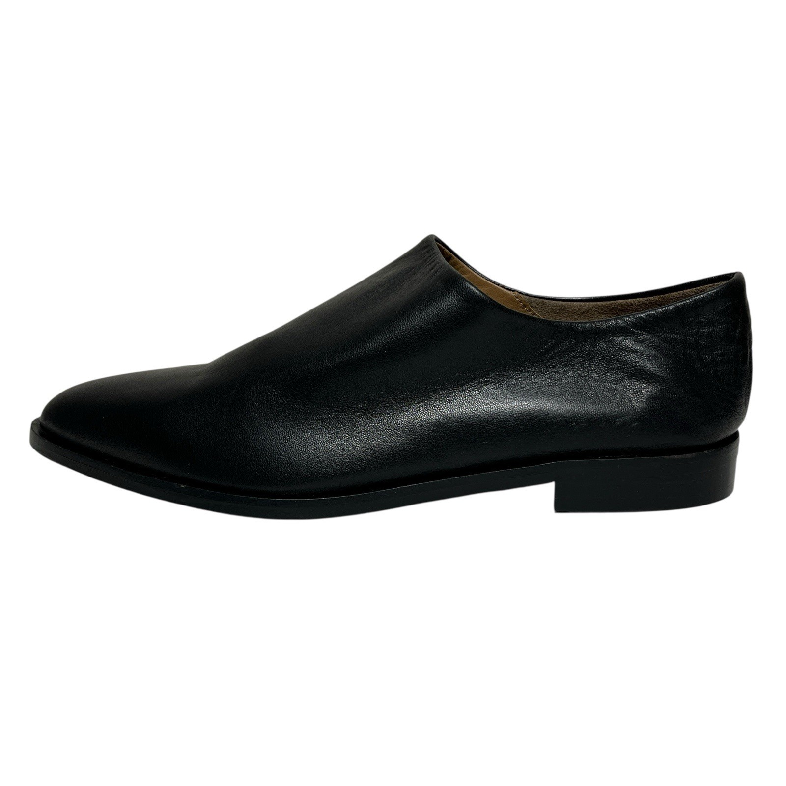 EVERLANE Modern Convertible Babo Loafer Mule 7.5 Black Italian Leather Slip-on