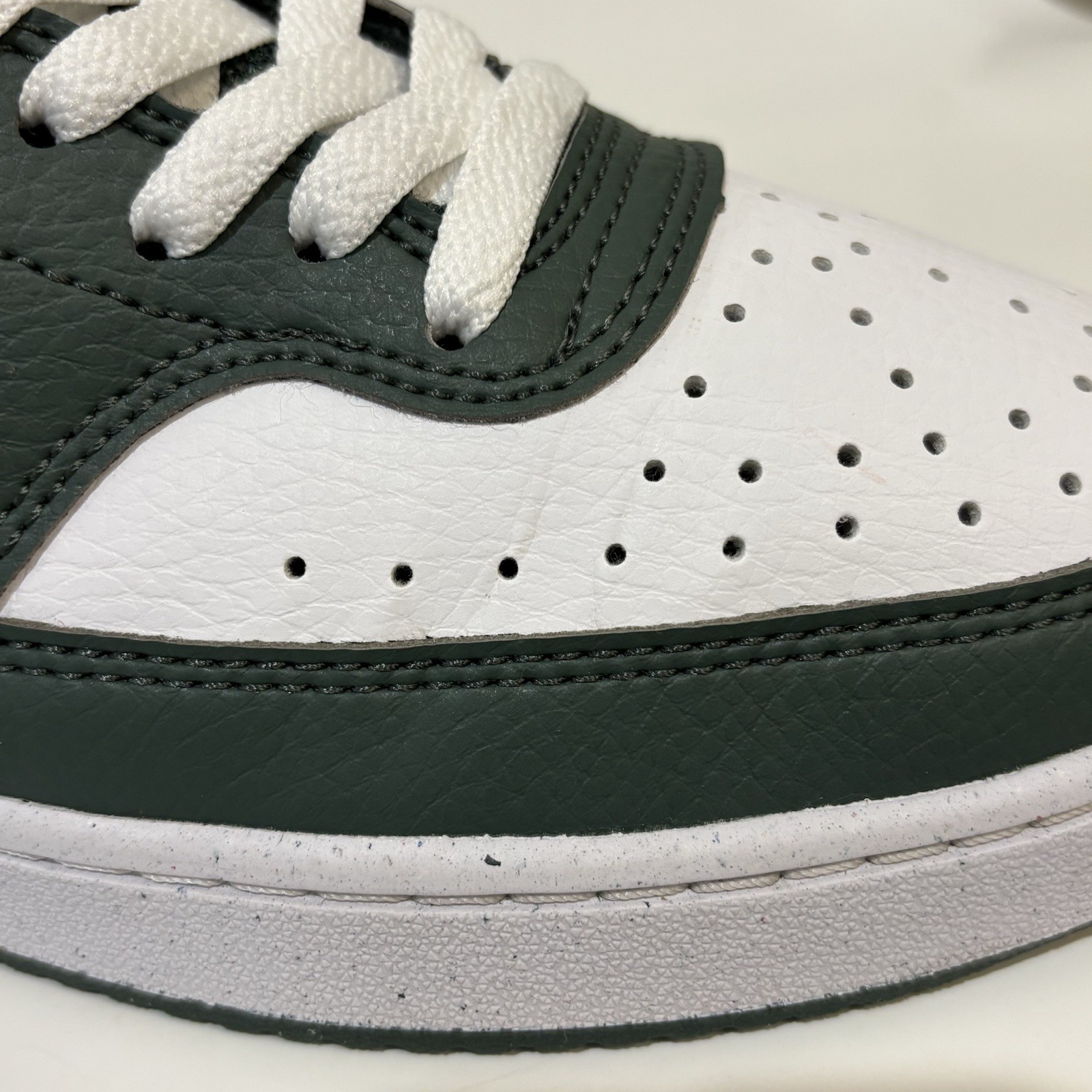 Nike Court Vision Low NN ‘Vintage Green + White’ Fashion Sneaker