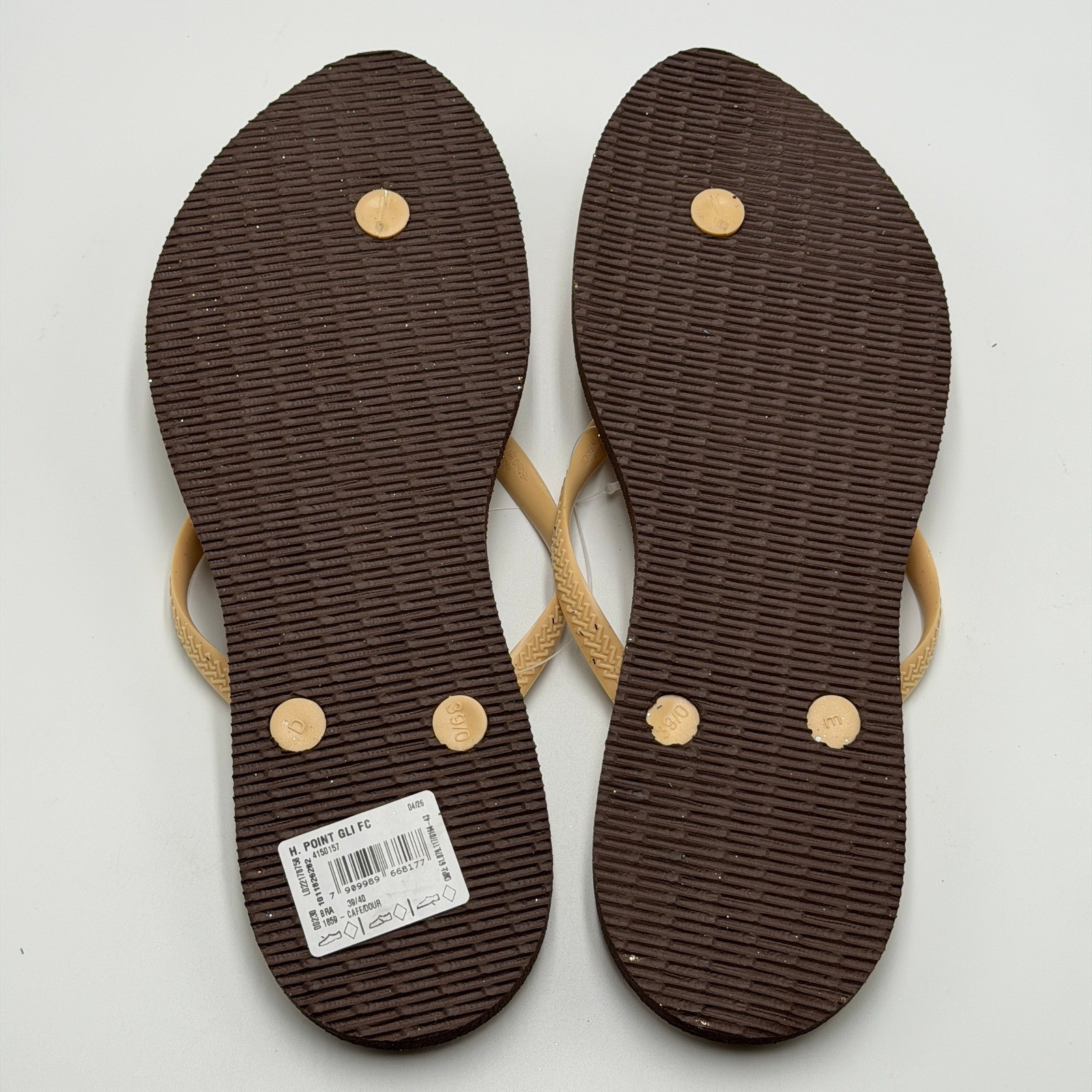 SLGL0042 | W’s 9/10 | Havaianas Slim POINT Glitter flip flops / sandals