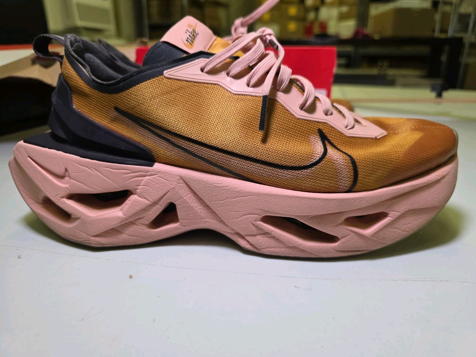 Nike Shoes Women 9.5 Zoom X Vista Grind Pink Orange Running Sneakers BQ4800-701