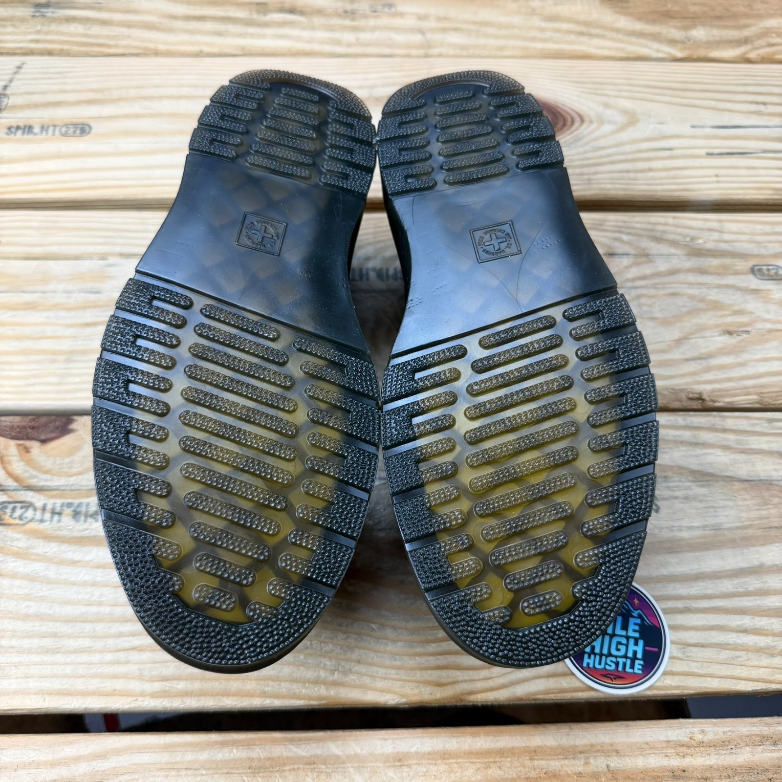 Dr. Martens Zavala Lo LA004 Black Leather Oxford Shoes Women’s 7 New No Box