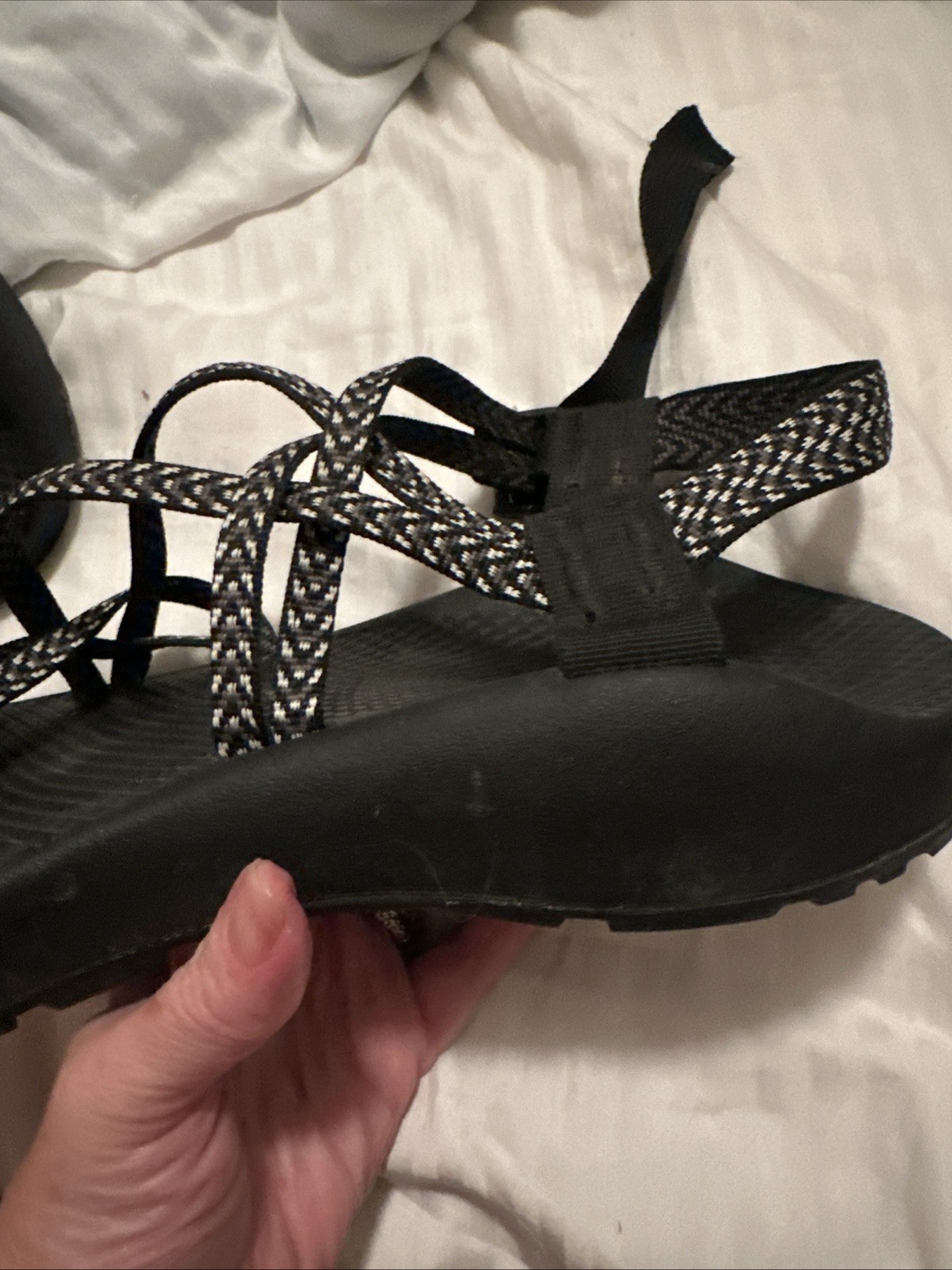 Chaco ZX/2 Classic Sandals Womens Size 11 Double Strap Chevron Chevron Strap