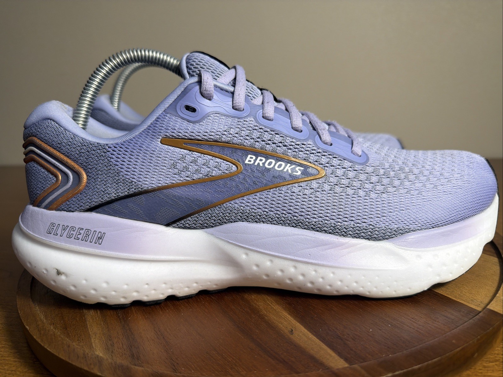 Women’s Size 10.5 – Brooks Glycerin 21 Lavender Copper Medium B 1204081B544