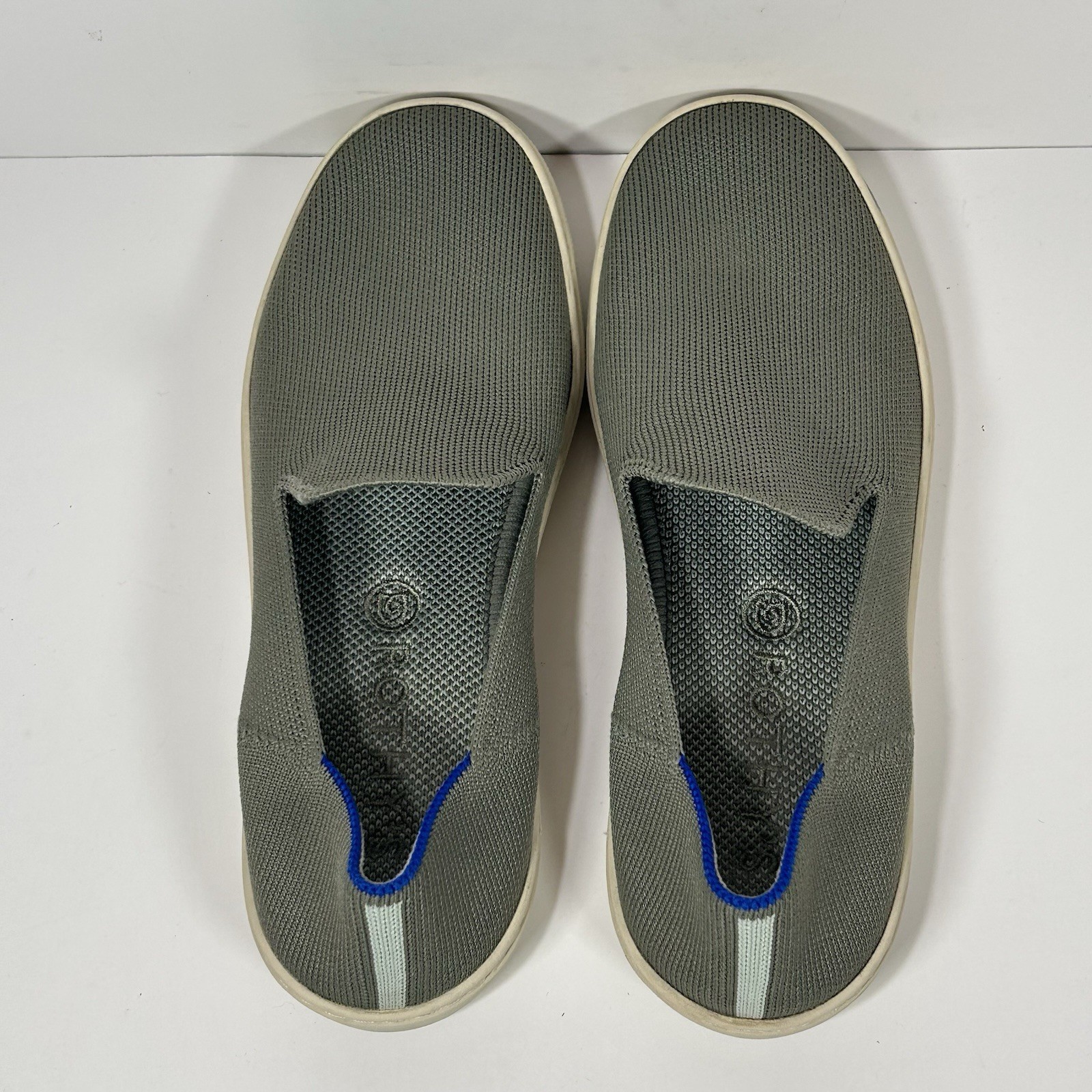 Rothy’s The Original Slip-On Sneaker Womens 6.5 Gray Casual Eco Friendly Shoes