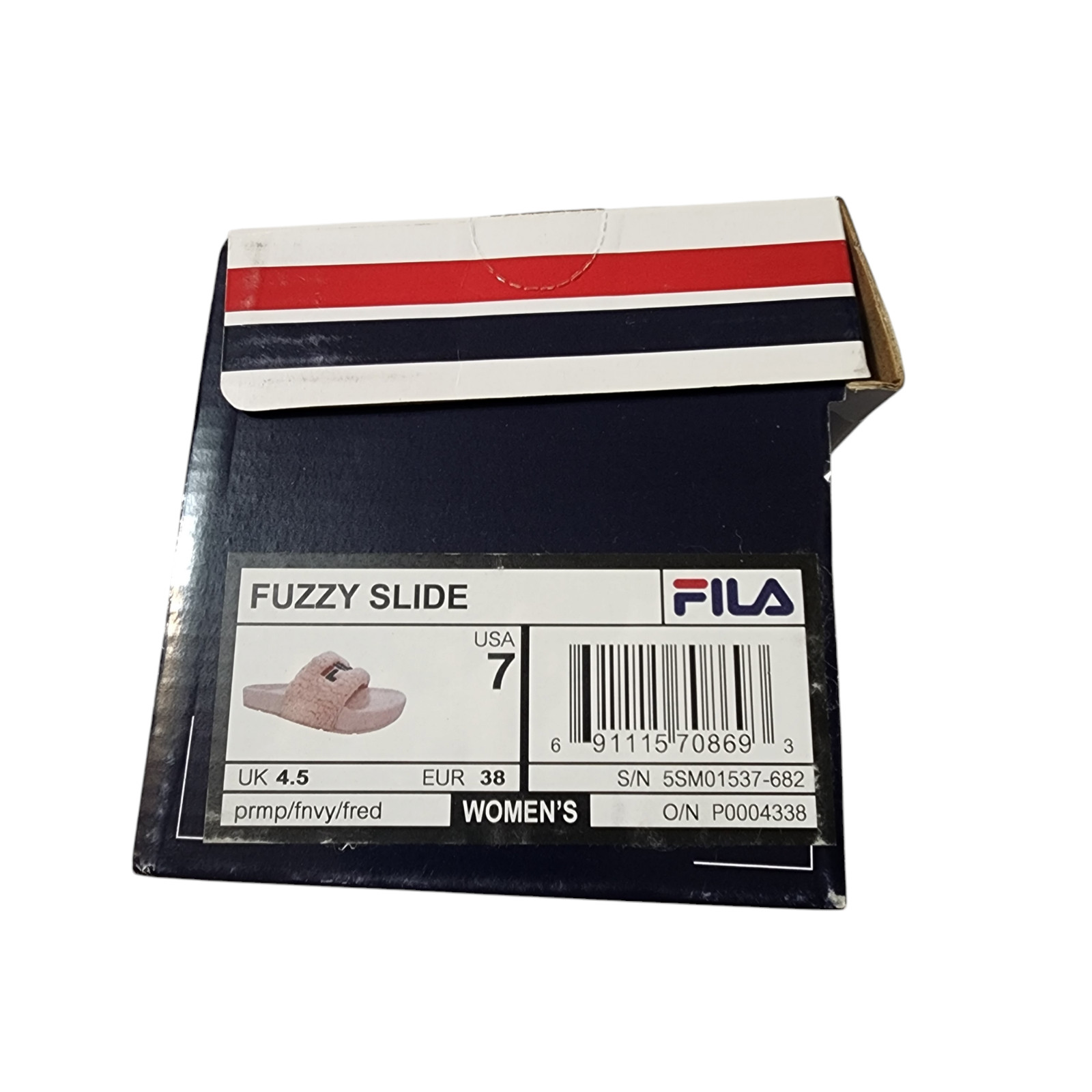Fila Fuzzy Drifter Women Sandals Pink Size 7