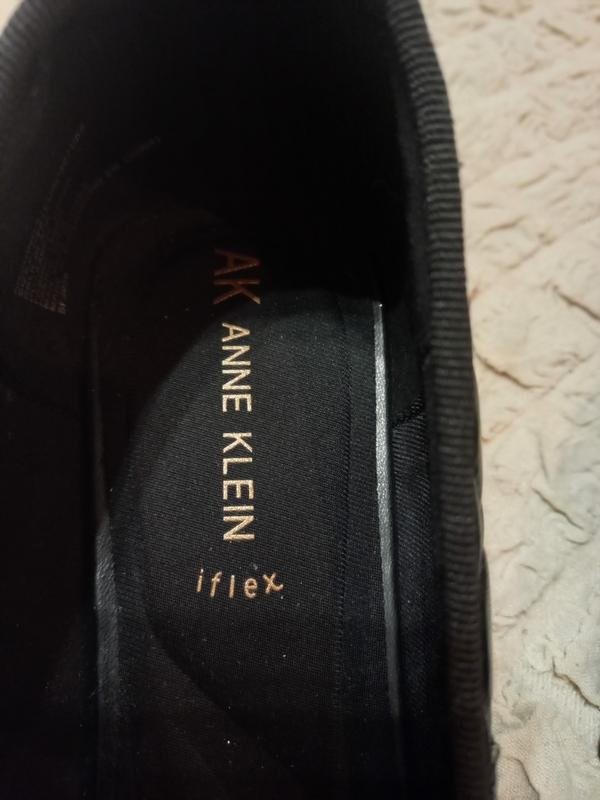 Women Anne Klein heels black synthetic leather 38