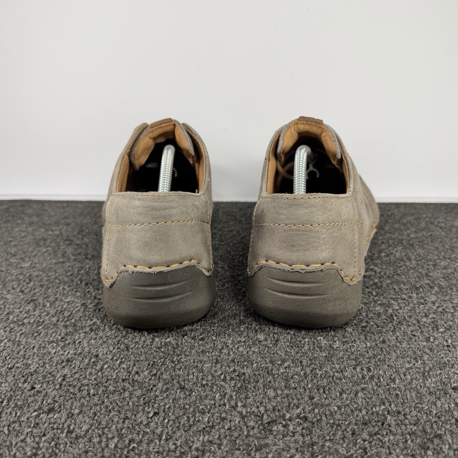Josef Seibel Fergey 20 Taupe Leather Casual Shoes Size EU 41 US 10-10.5 Women’s