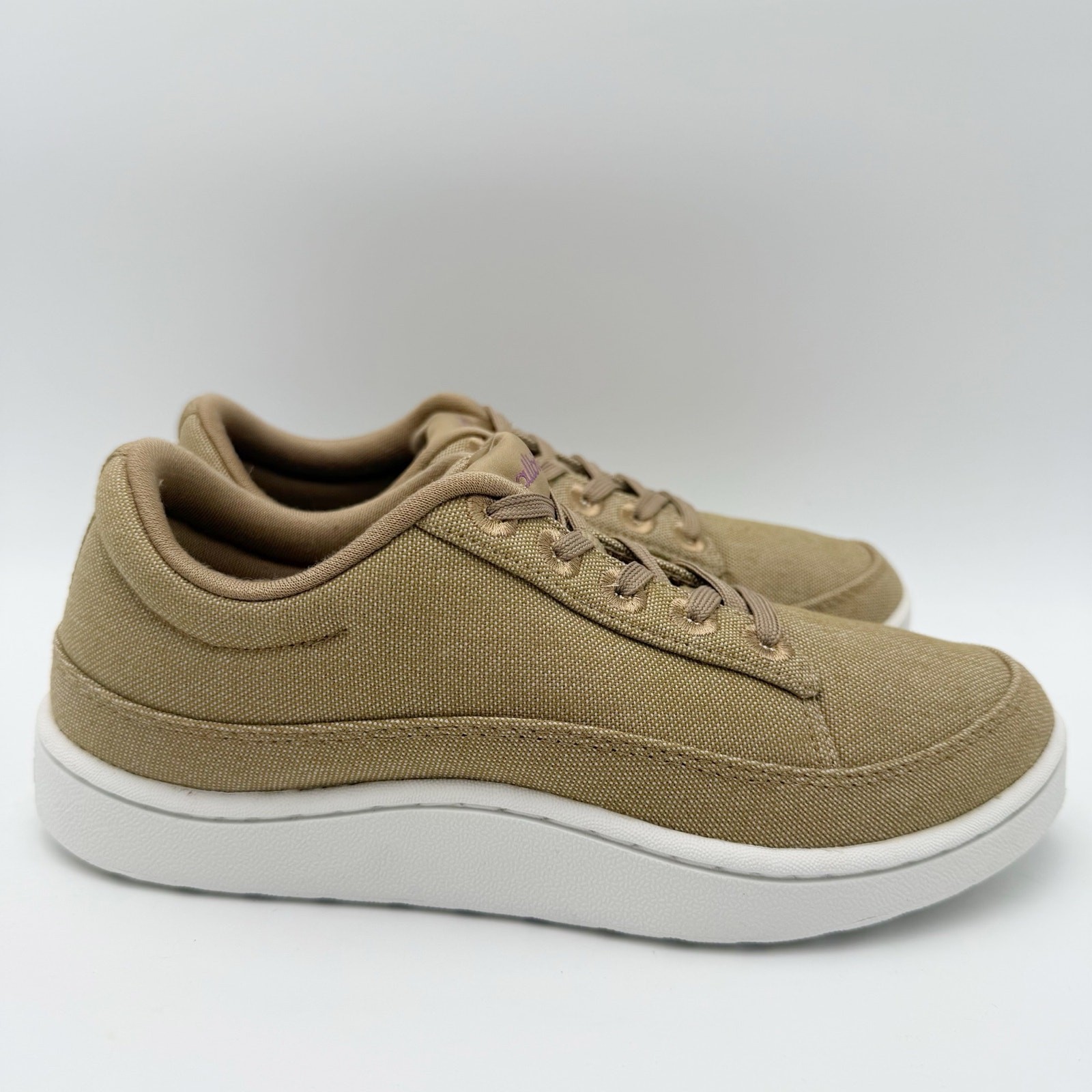 AllBirds Womens Canvas Pacer Sneakers US 6 EU 36 Beige Brown NIB