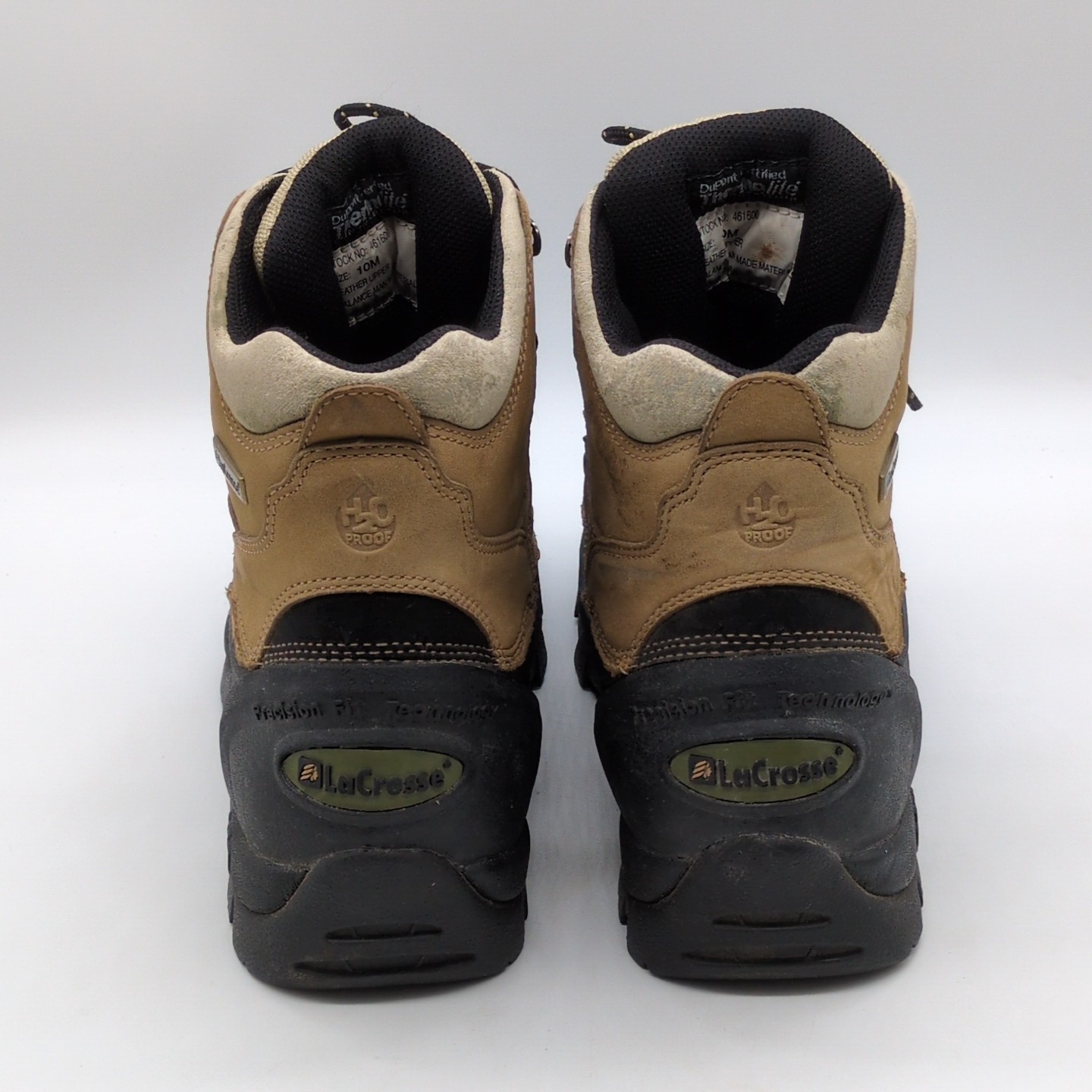 LaCrosse Boots Womens Snow Pac Brown 10 Waterproof Insulated Shoe Leather 461600