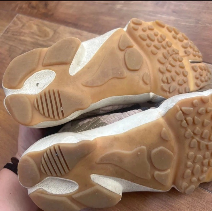 Nike Air Rift Camouflage Sneakers Women’s US 5 JP 22cm Beige Orange Used